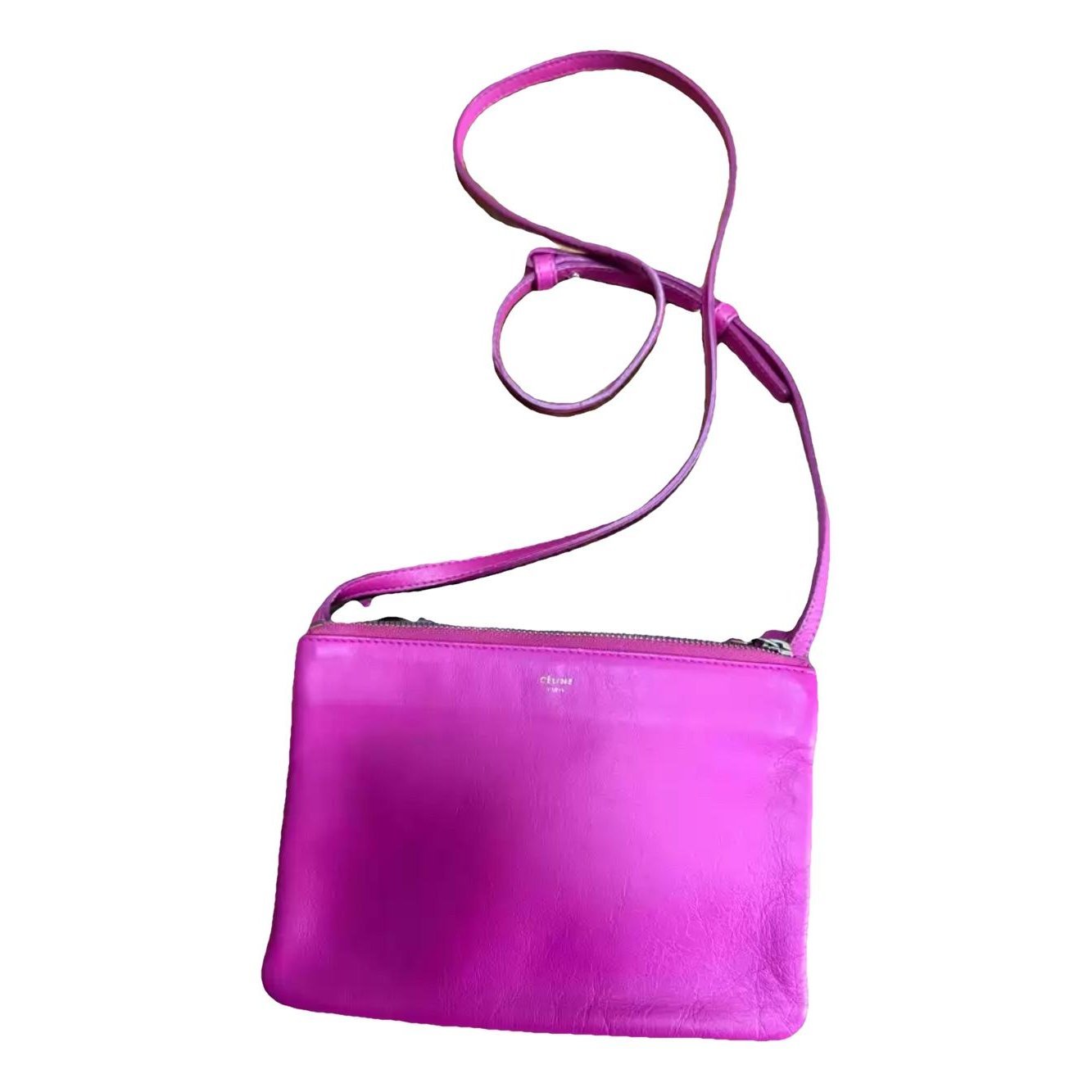 Trio leather crossbody bag