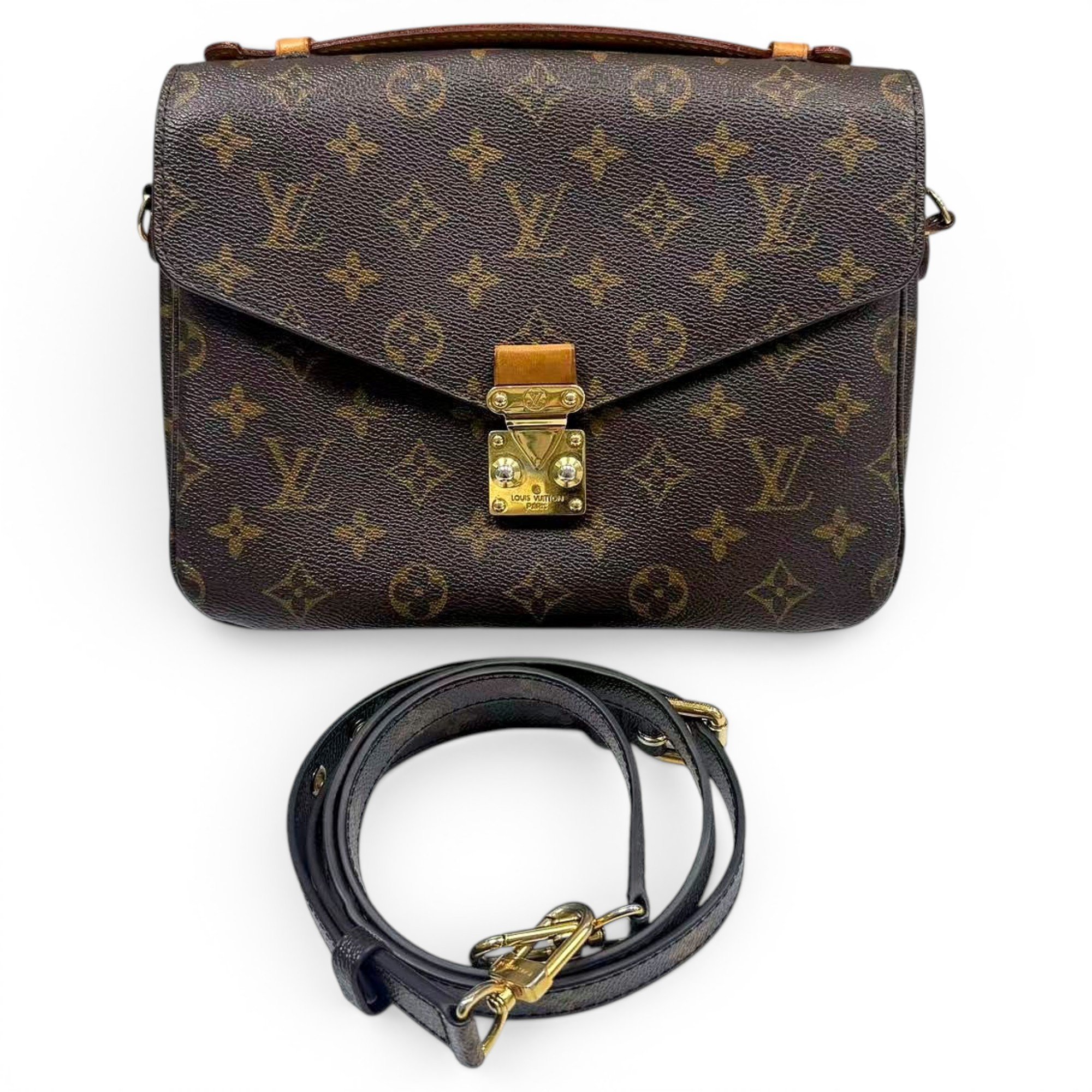 Metis leather handbag