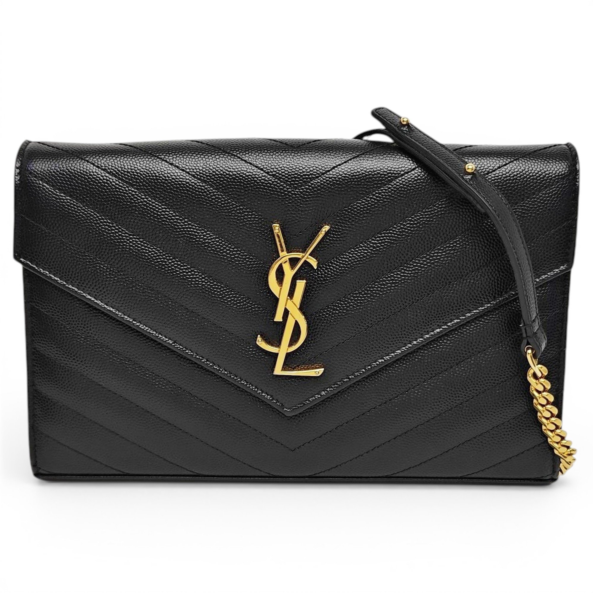 Baby monogramme leather handbag