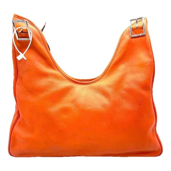 Hermes Massai Handbag Orange