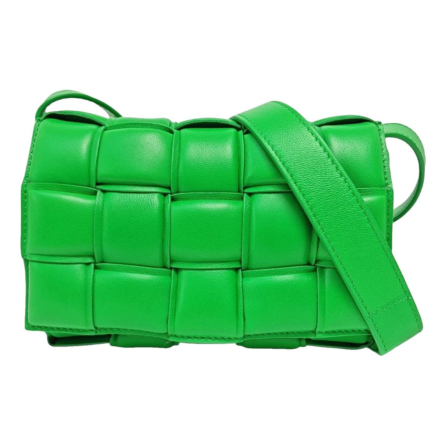 Brick Cassette leather handbag