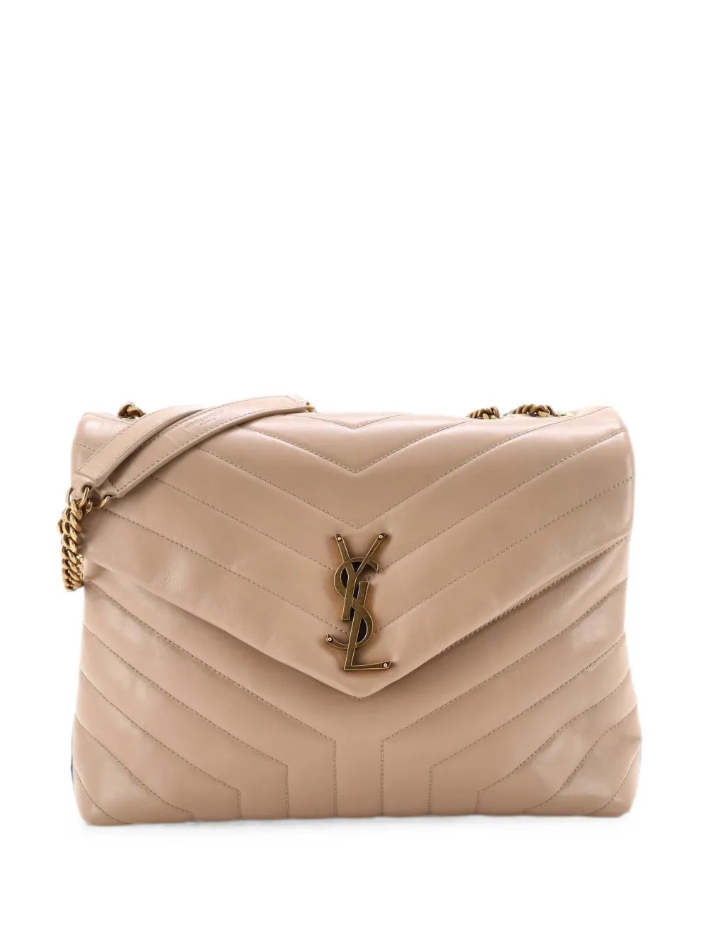 Loulou Matelasse Chevron Leather Medium shoulder bag