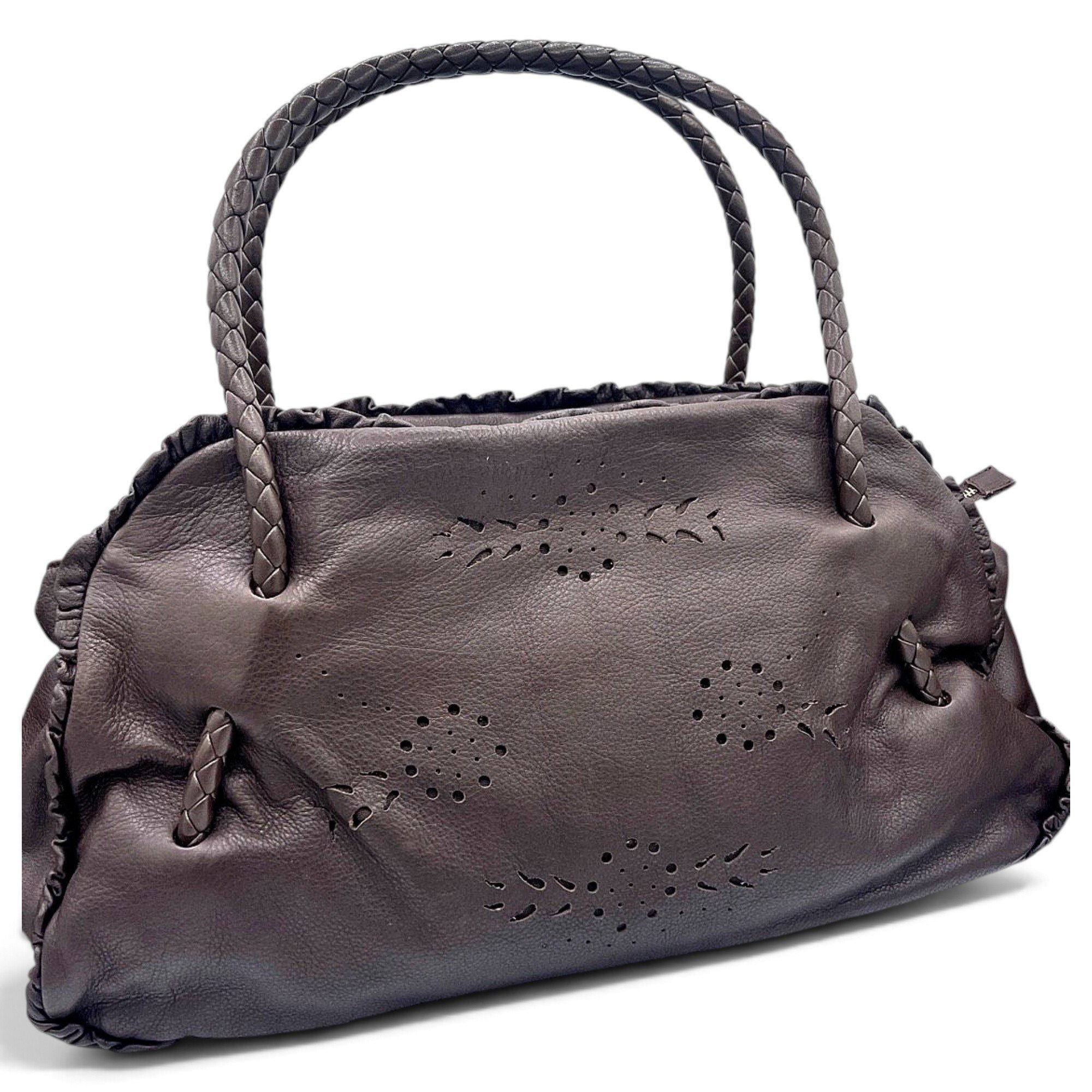 Leather handbag