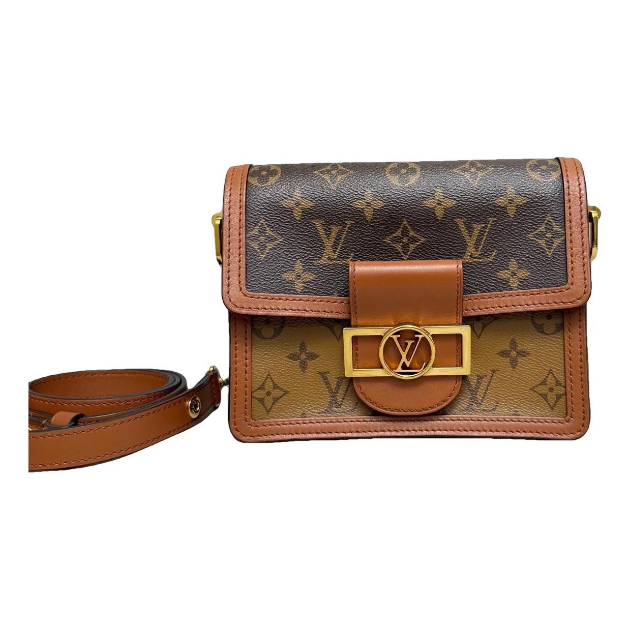 Dauphine Mini leather handbag