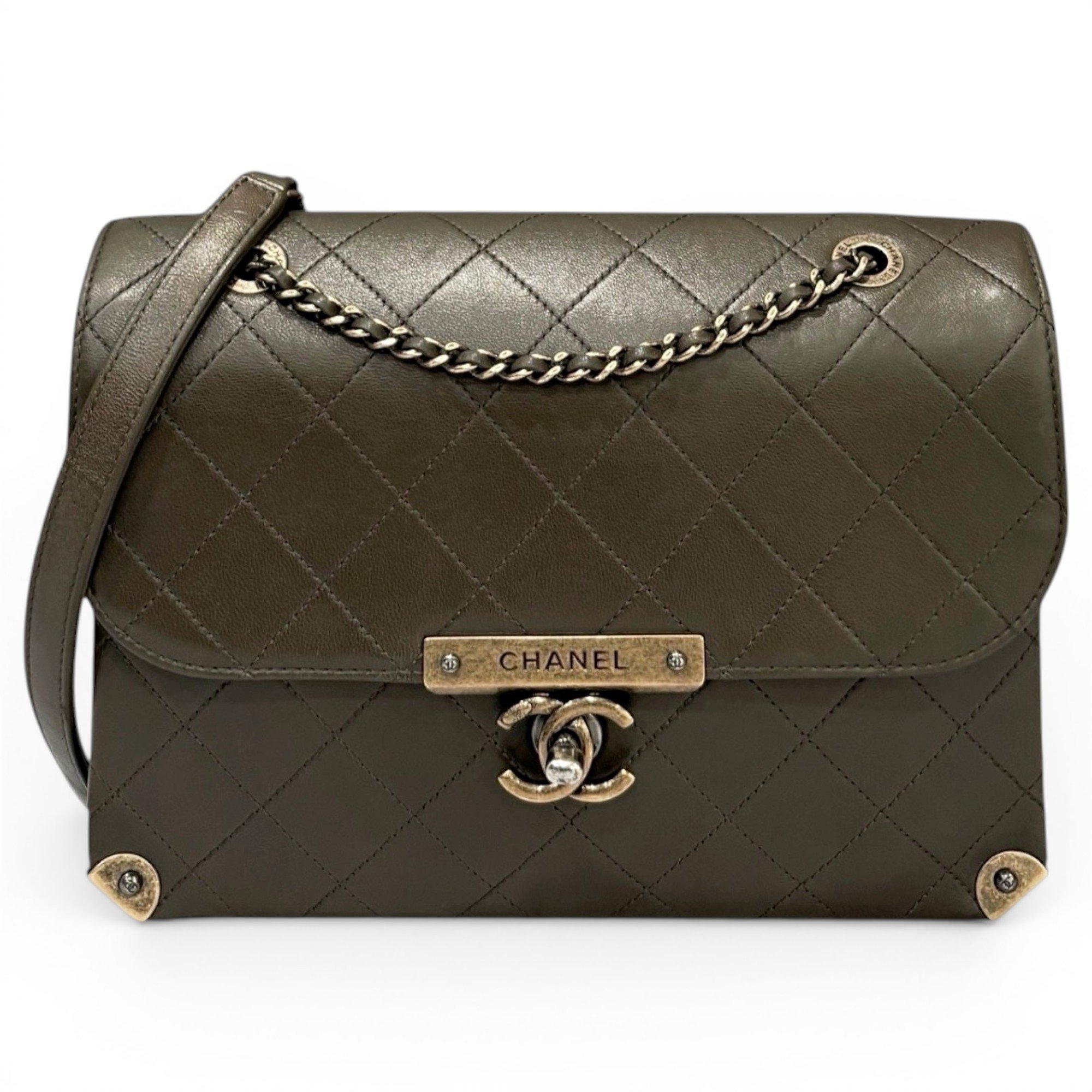 Leather handbag
