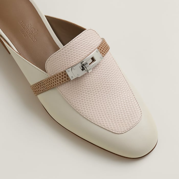 Multicolore Beige Glaise Oz Mule