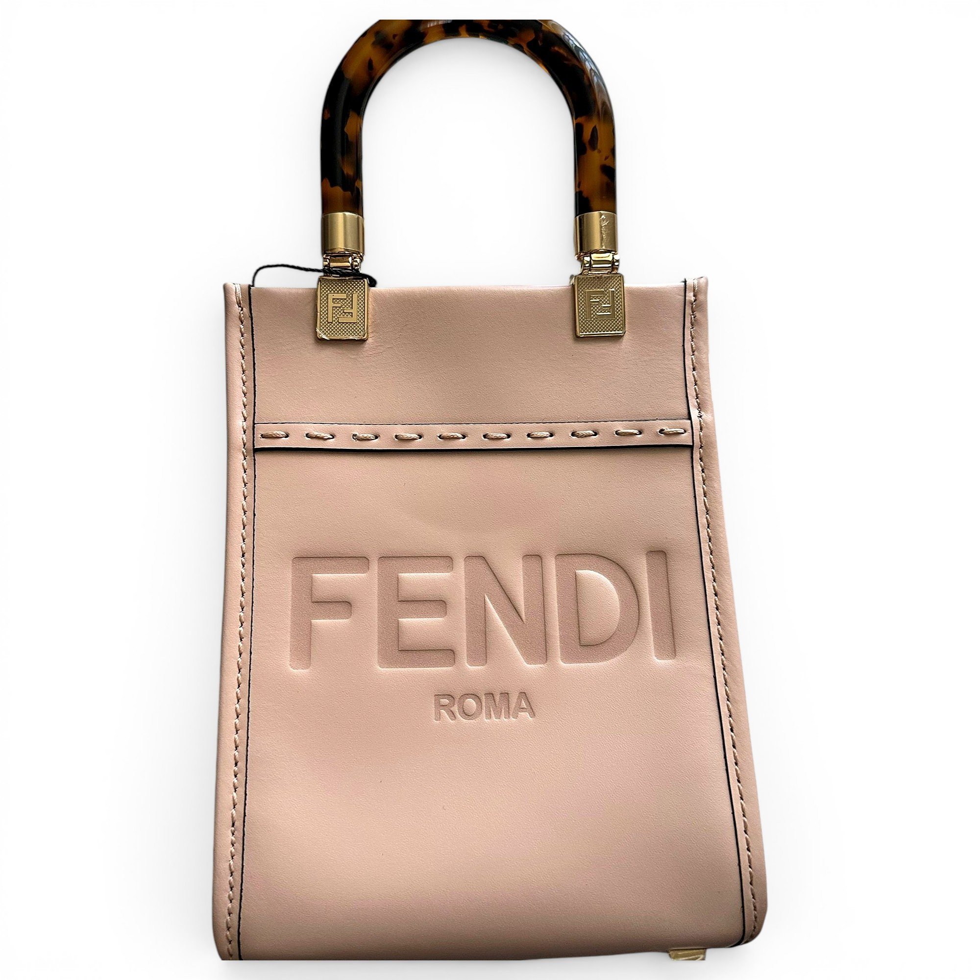 Sunshine leather tote