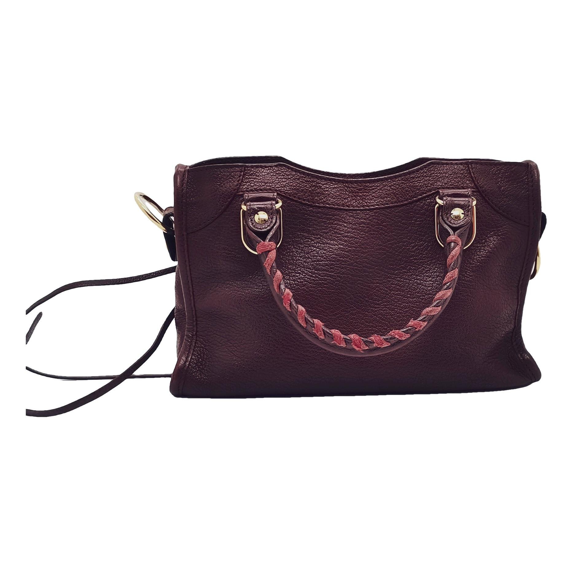Leather handbag