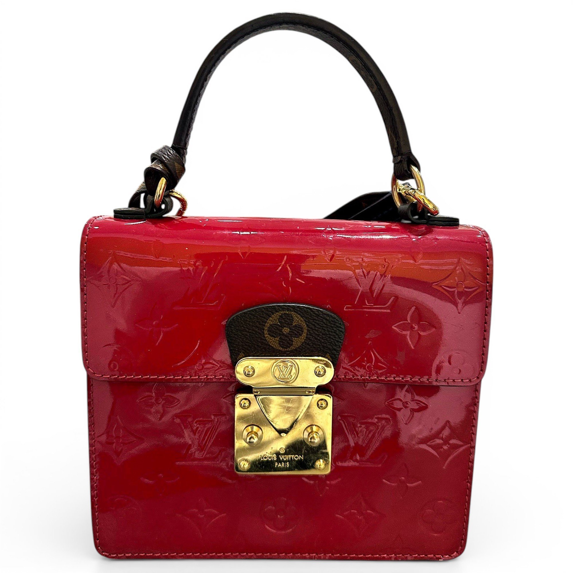 Spring street leather handbag