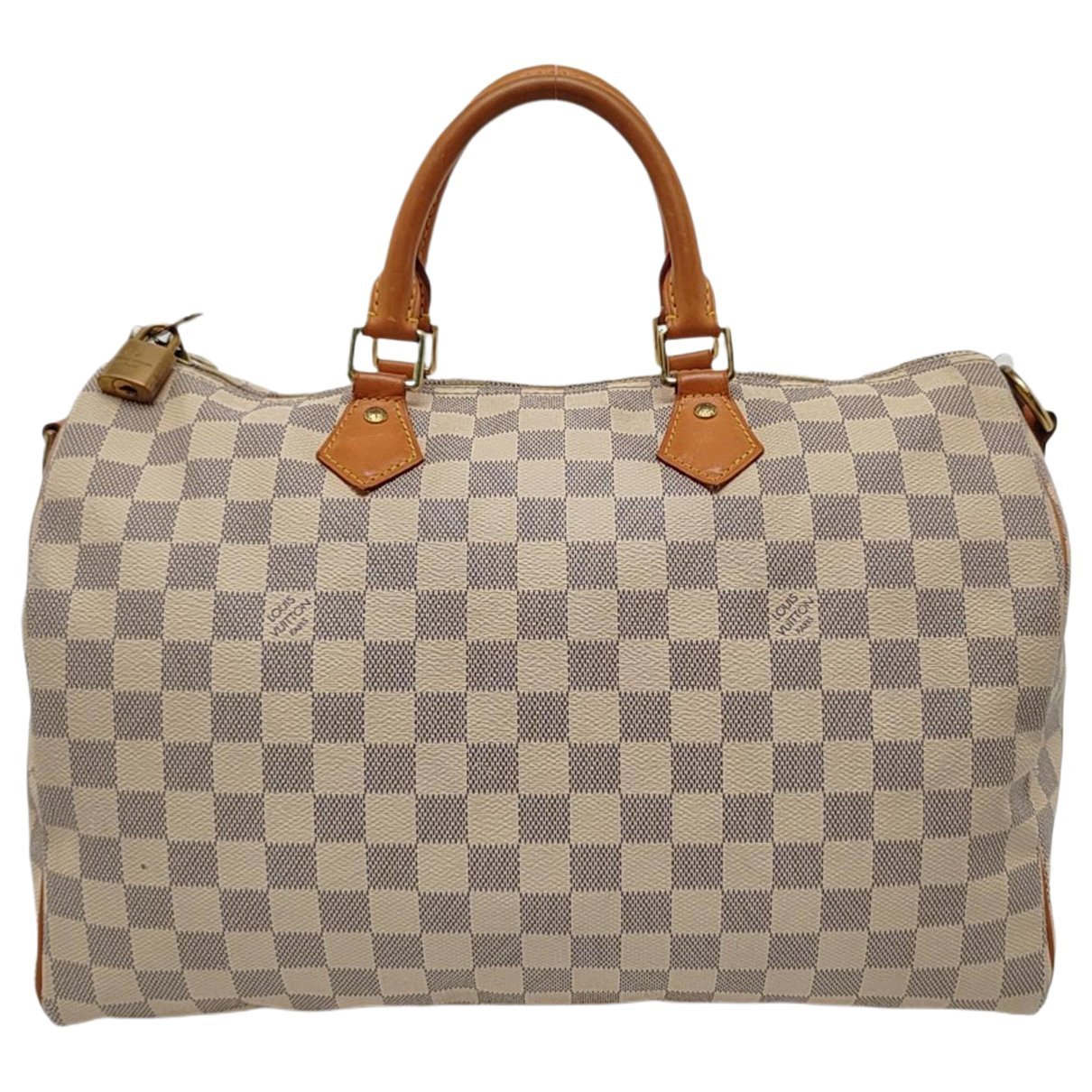 Nano Speedy / Mini HL leather handbag