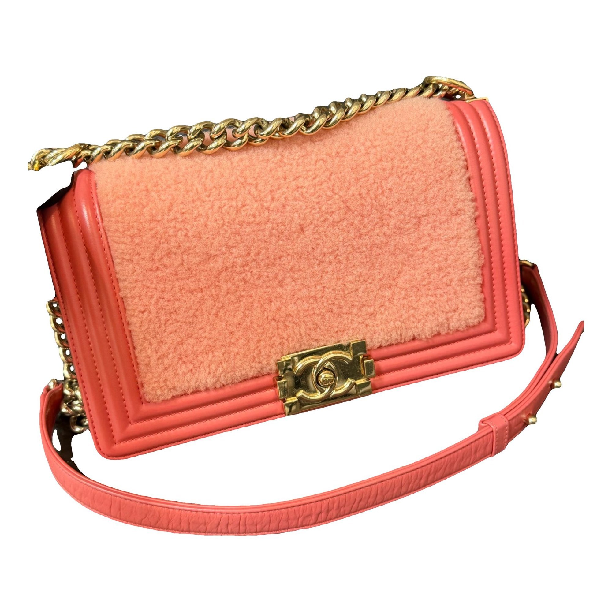 Boy leather crossbody bag