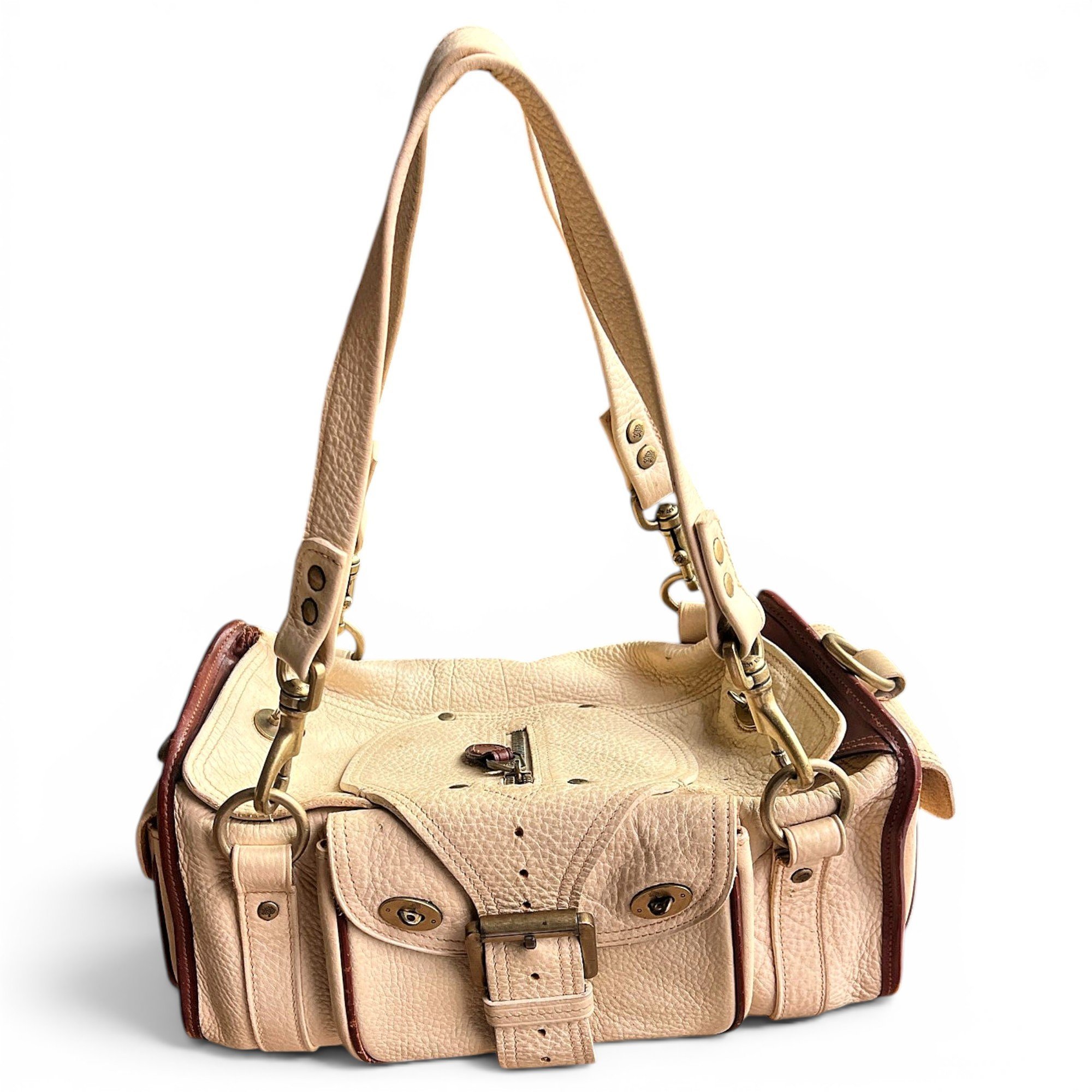 Mitzy leather handbag