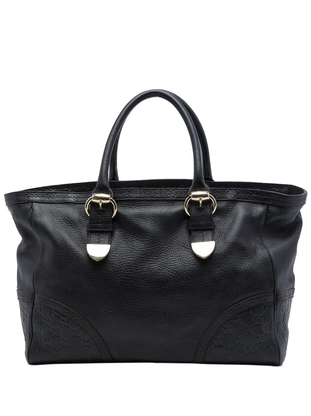 2016-2026 Guccissima Trimmed Calfskin Signoria tote bag
