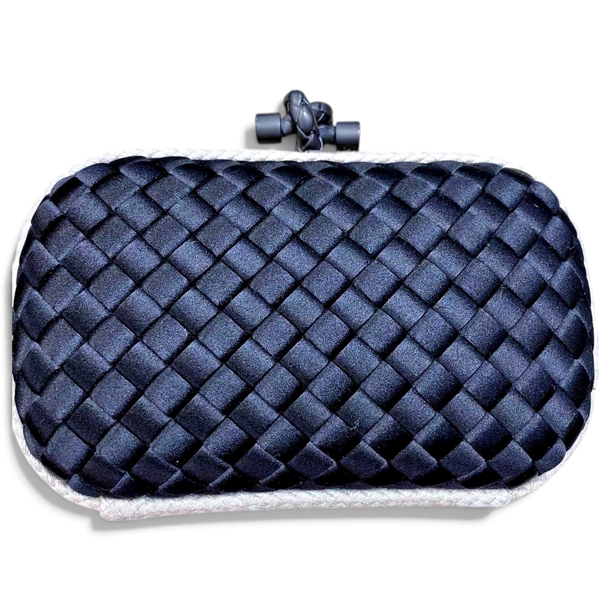 Pochette Knot cloth clutch bag