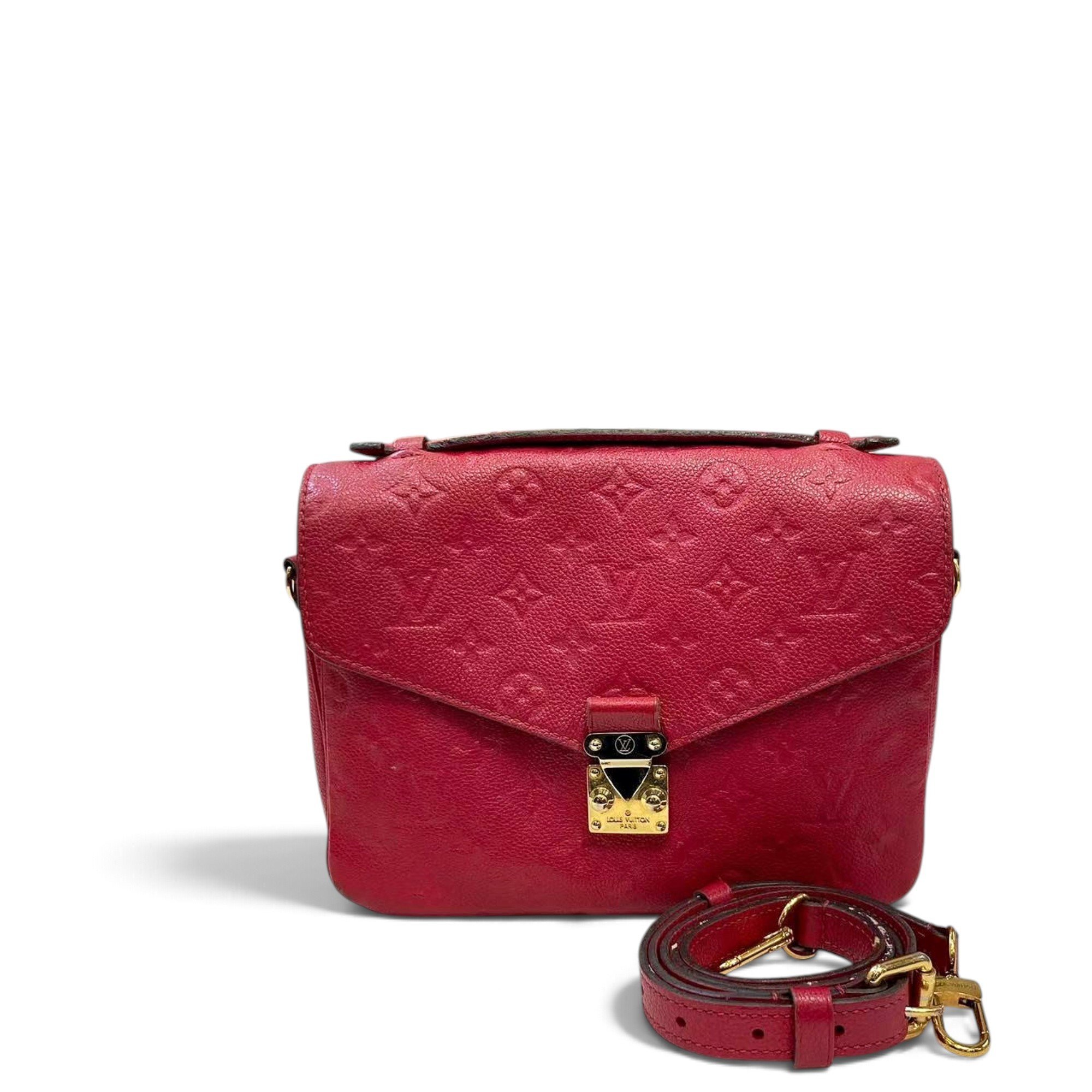 Metis leather handbag