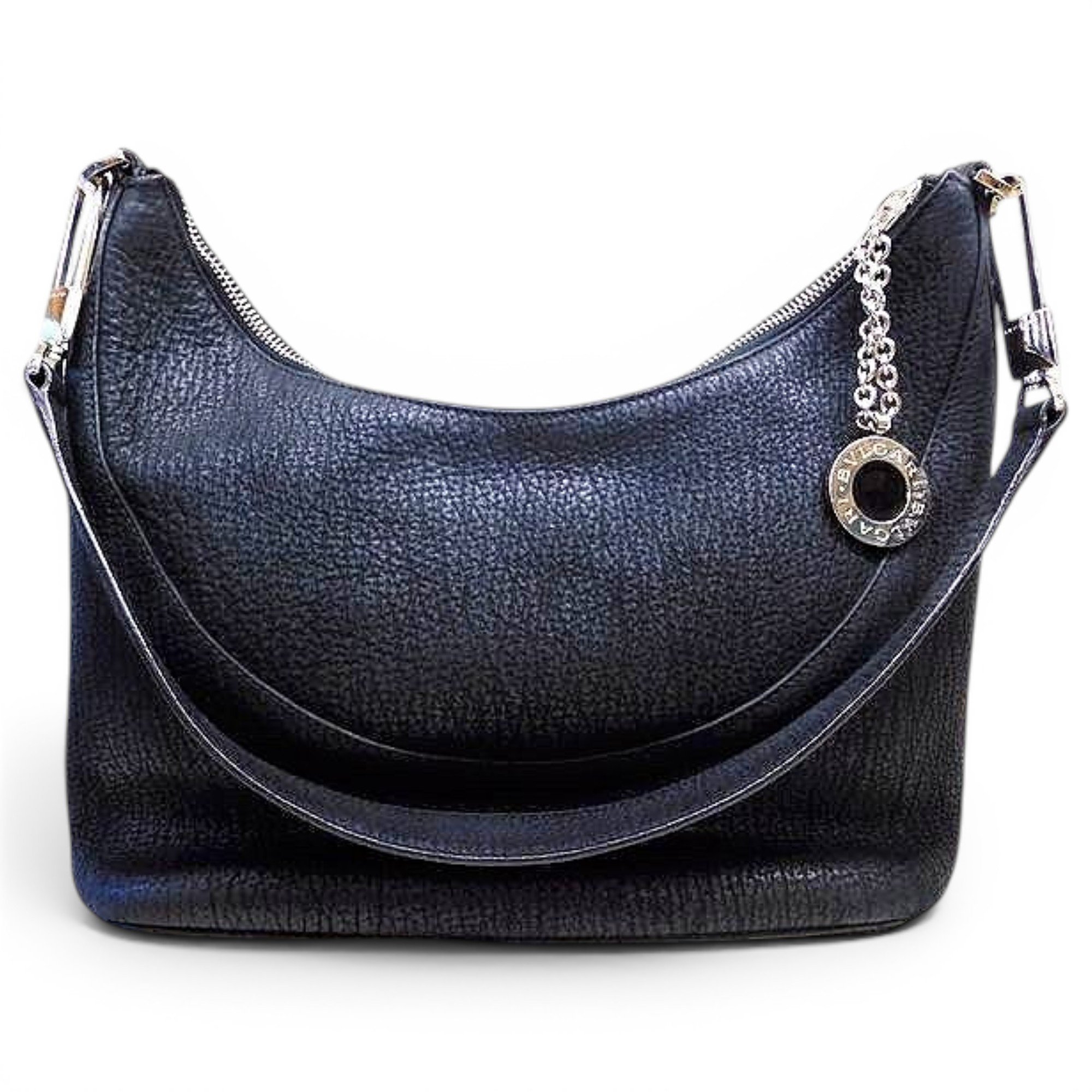 Bulgari leather handbag