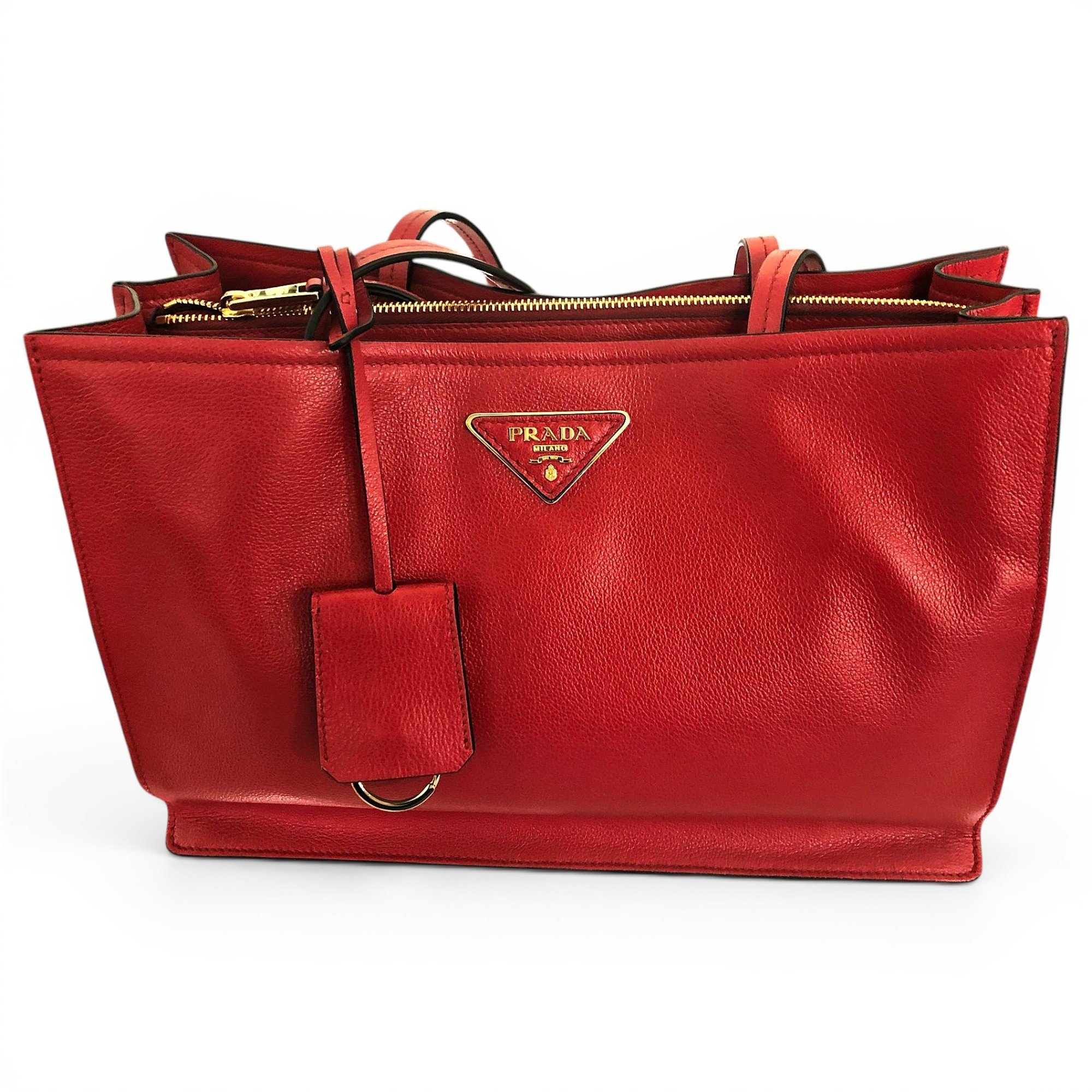 Leather tote