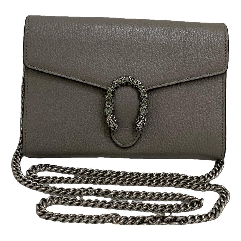 Dionysus Chain Wallet leather handbag