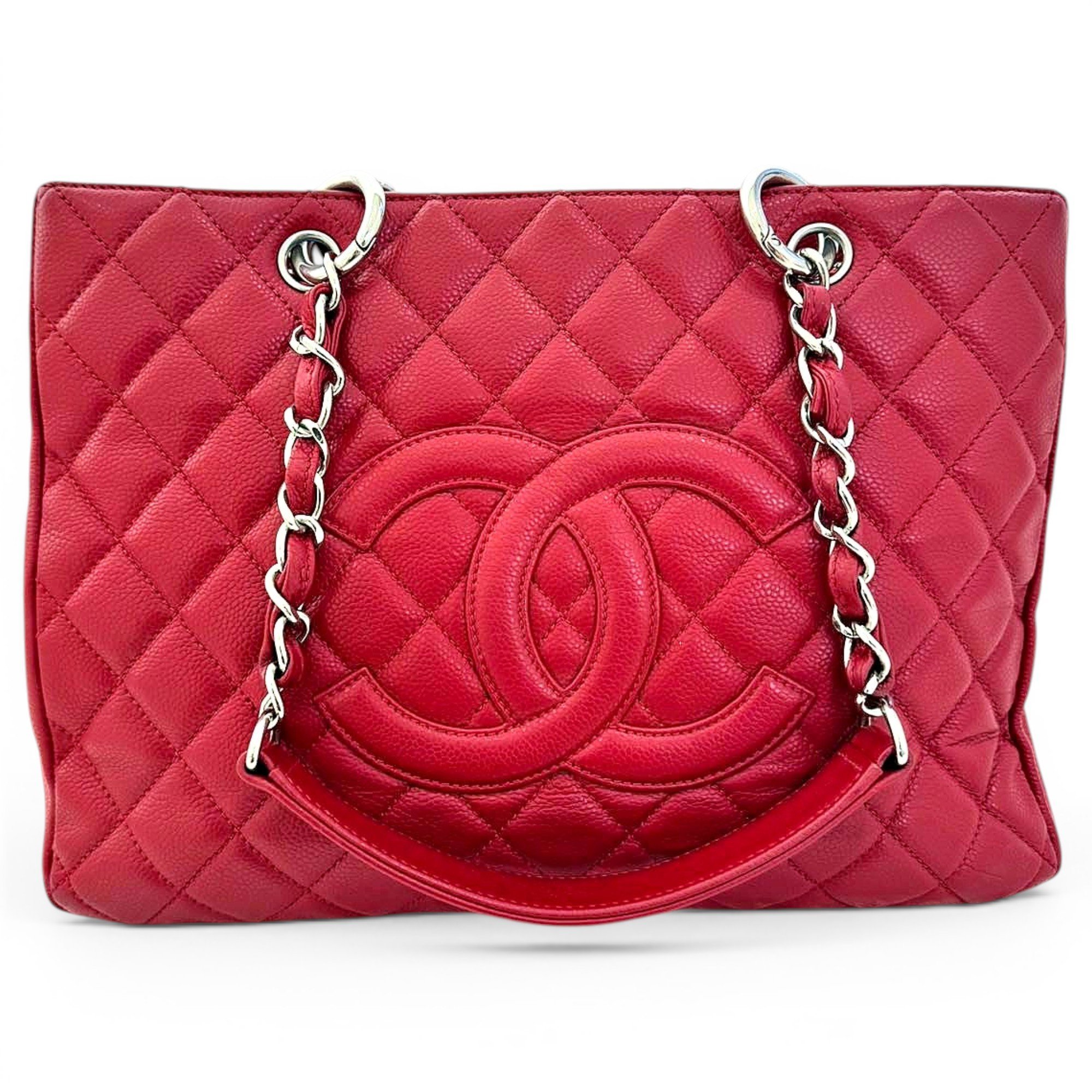 Grand shopping leather handbag