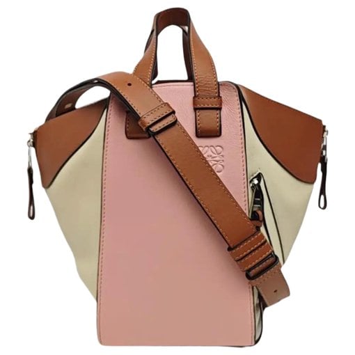 Hammock leather handbag