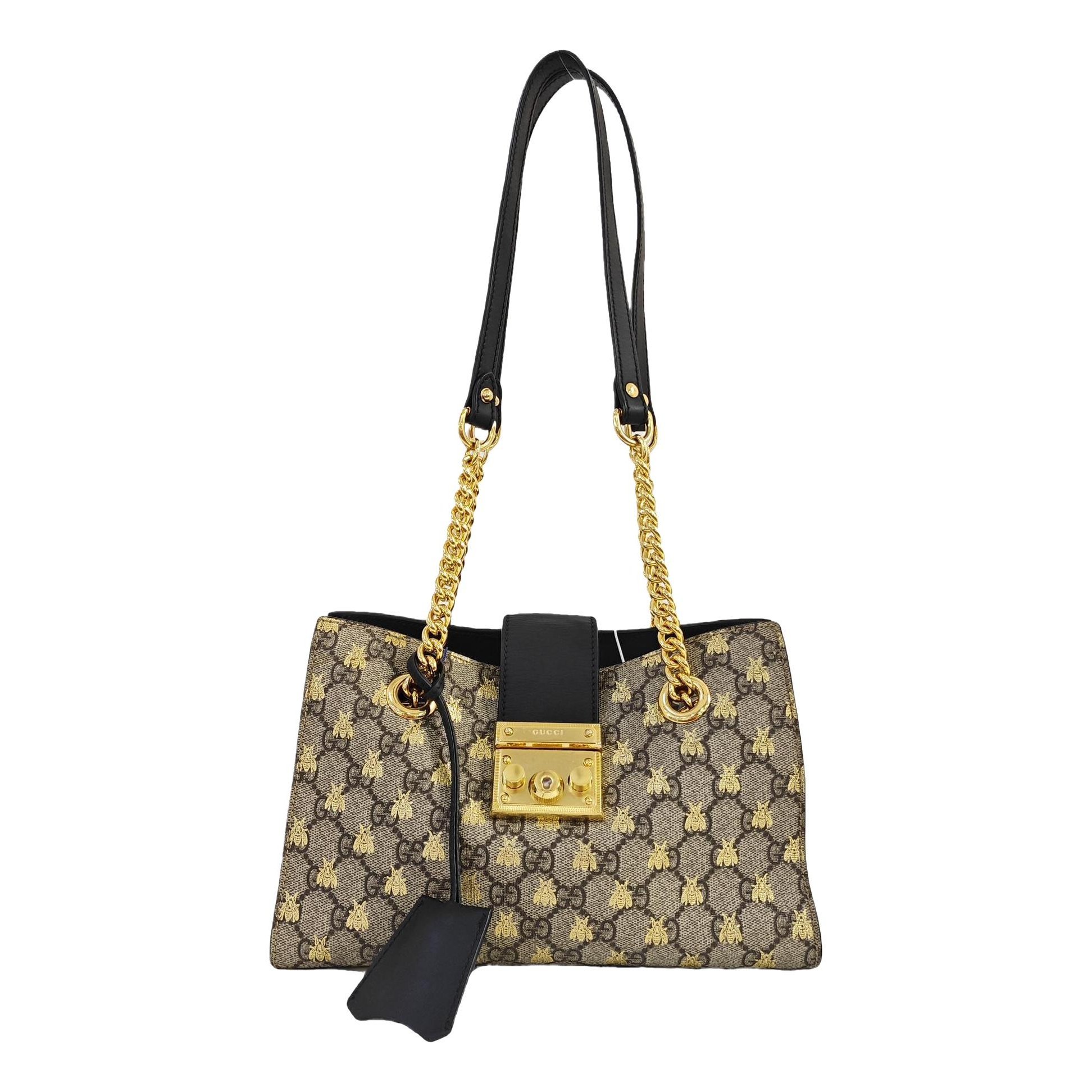 Padlock cloth handbag