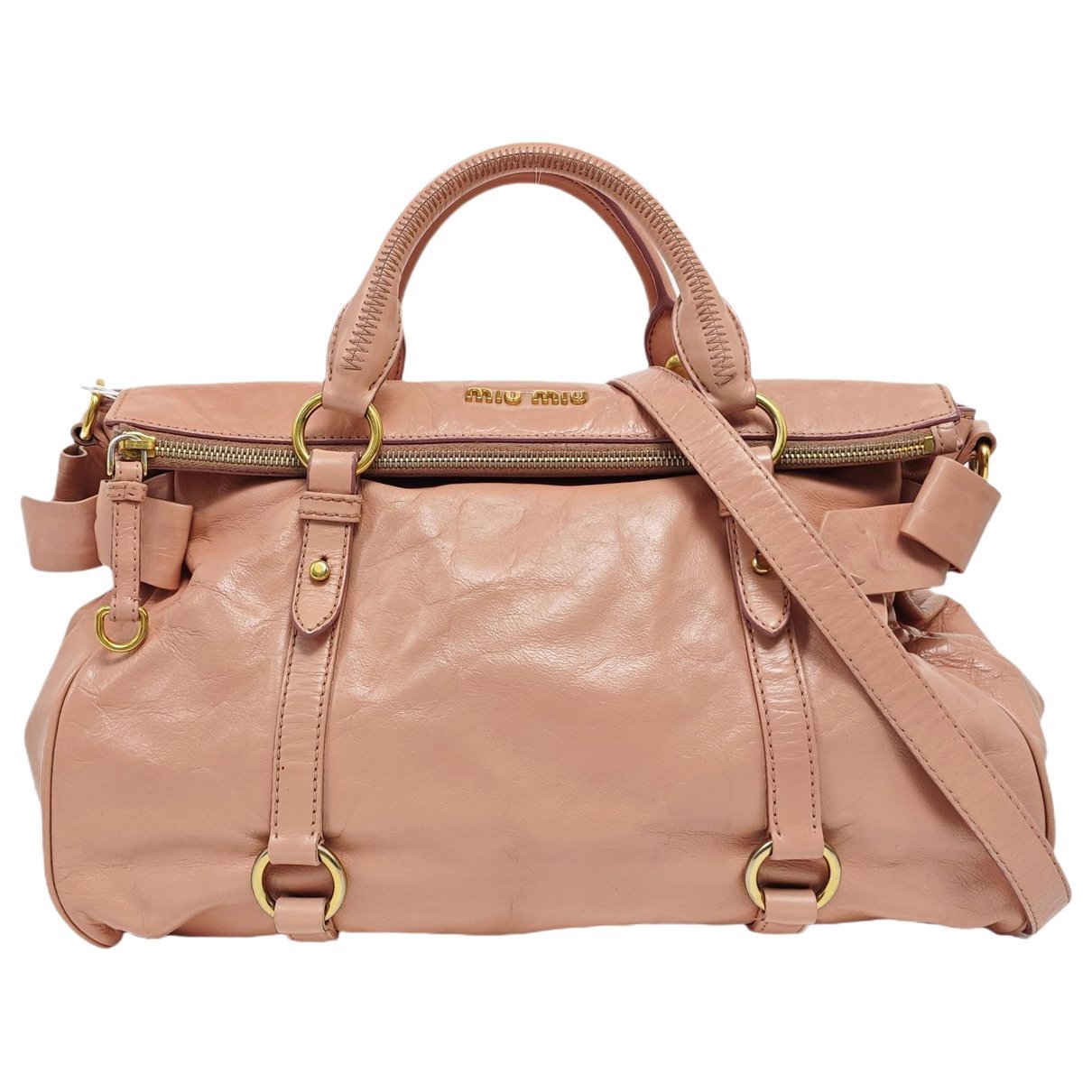 Vitello leather handbag