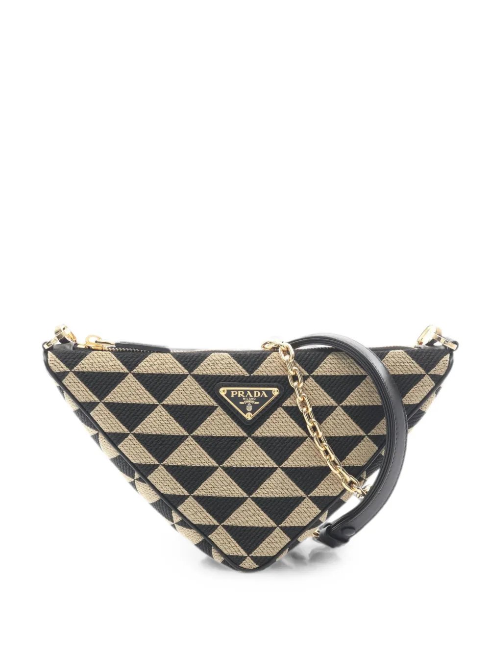2010s triangle shoulder bag