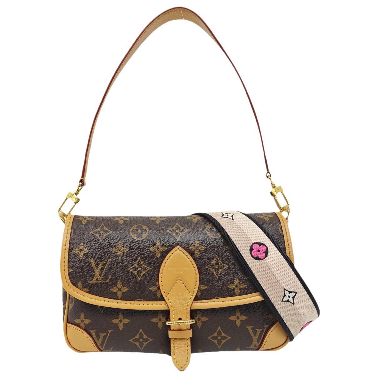 Louis Vuitton Diane leather crossbody bag