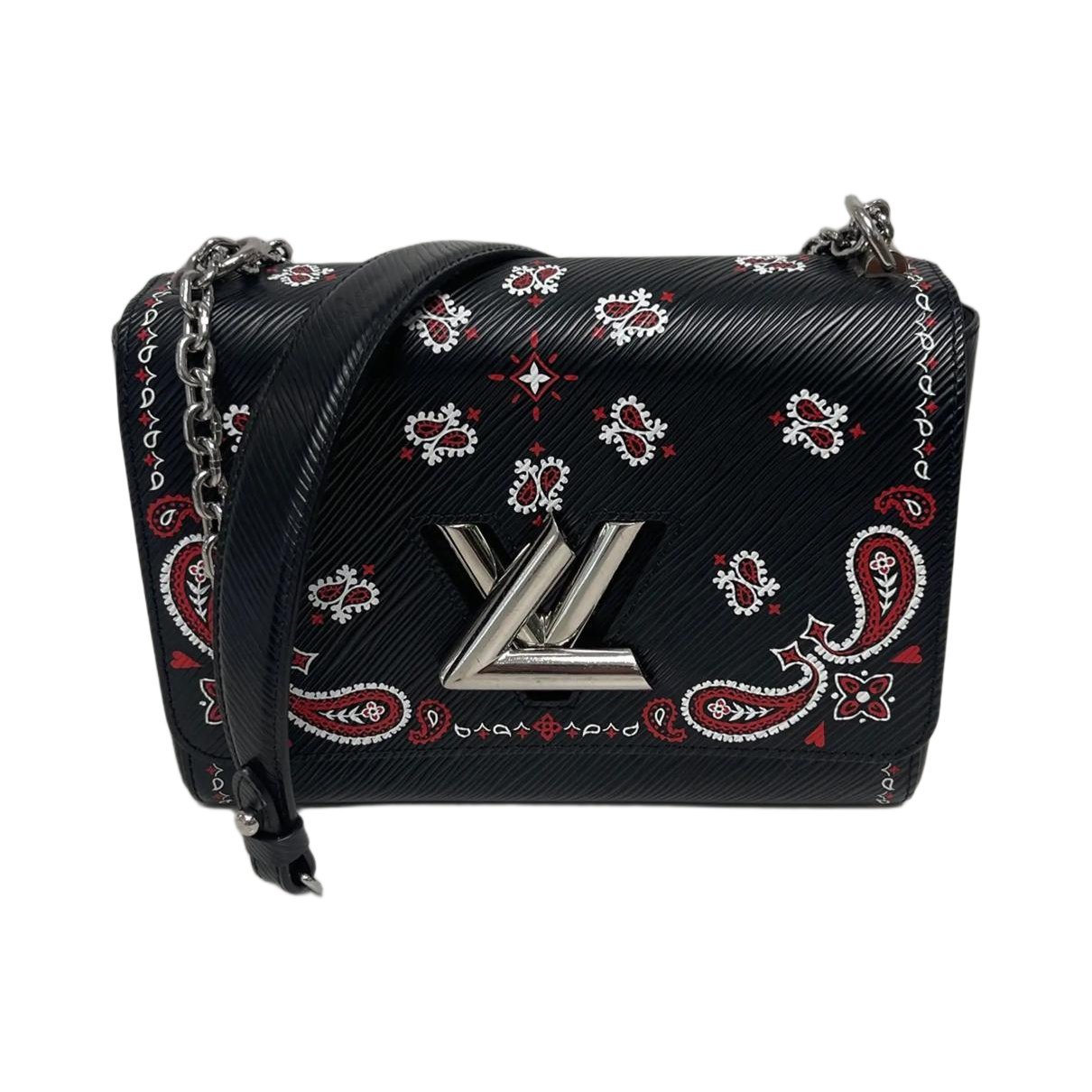 Twist leather crossbody bag
