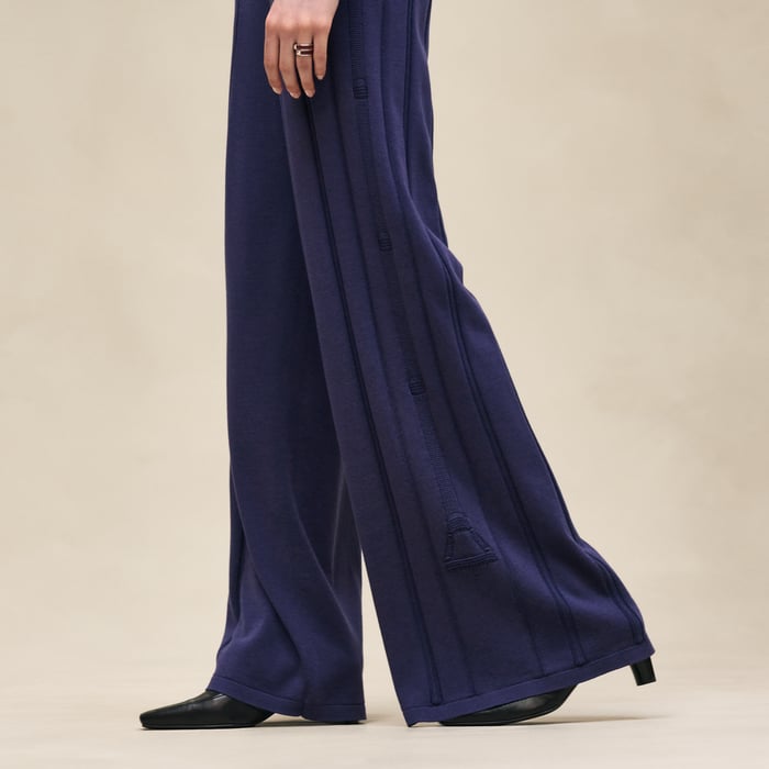 Bleu Abysse "Etriers Remix" Loose Fit Pants