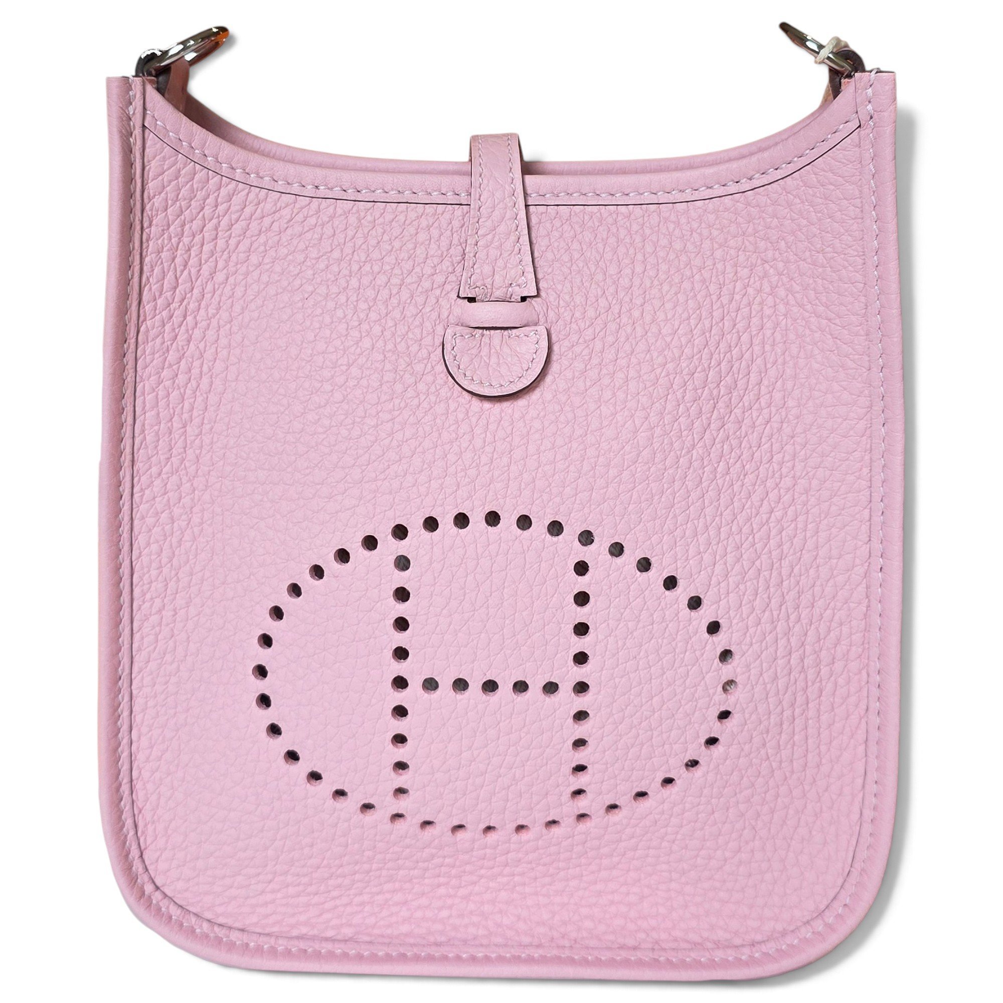 Mini Evelyne leather handbag