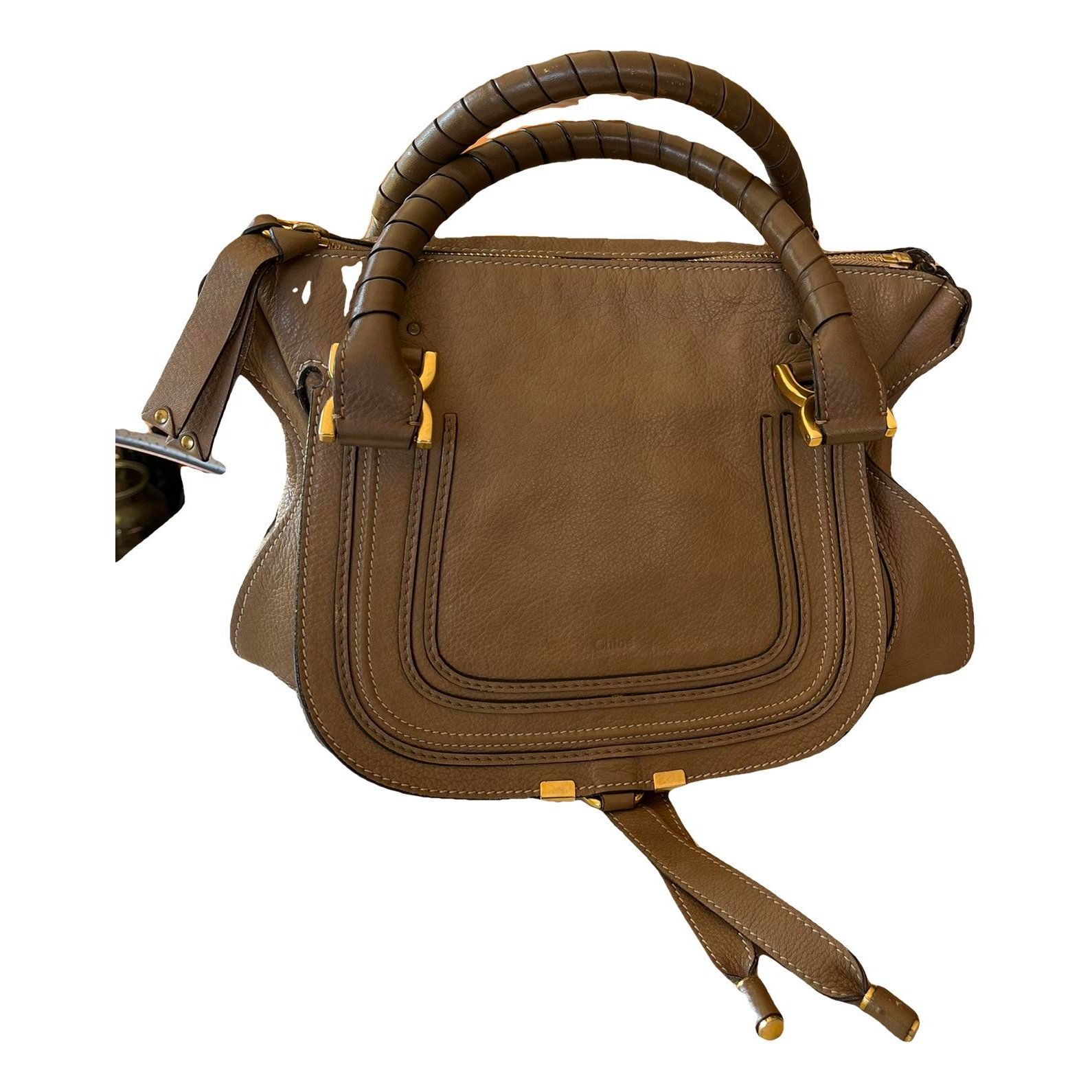Marcie leather handbag