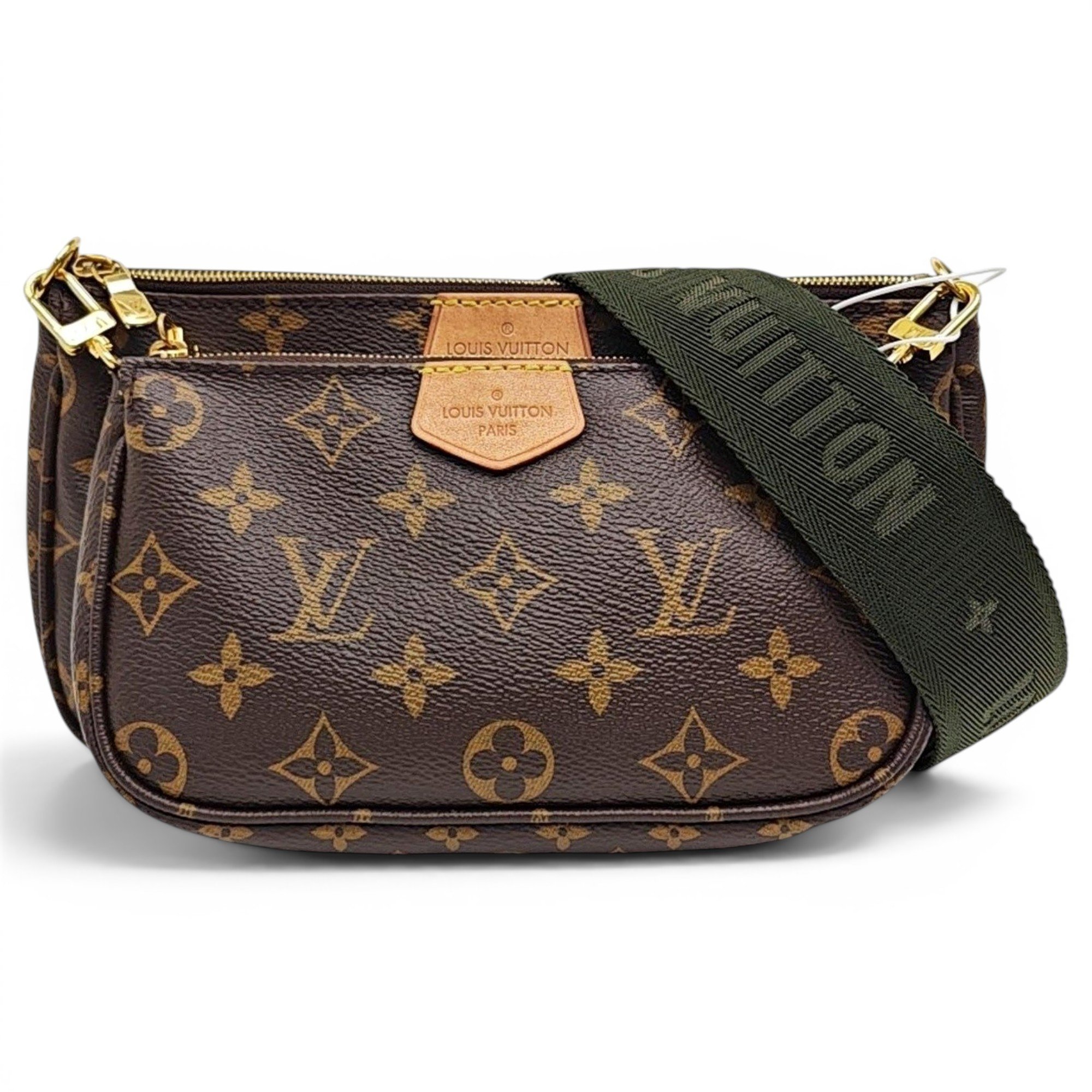 Maxi Multi Pochette Accessoires leather handbag