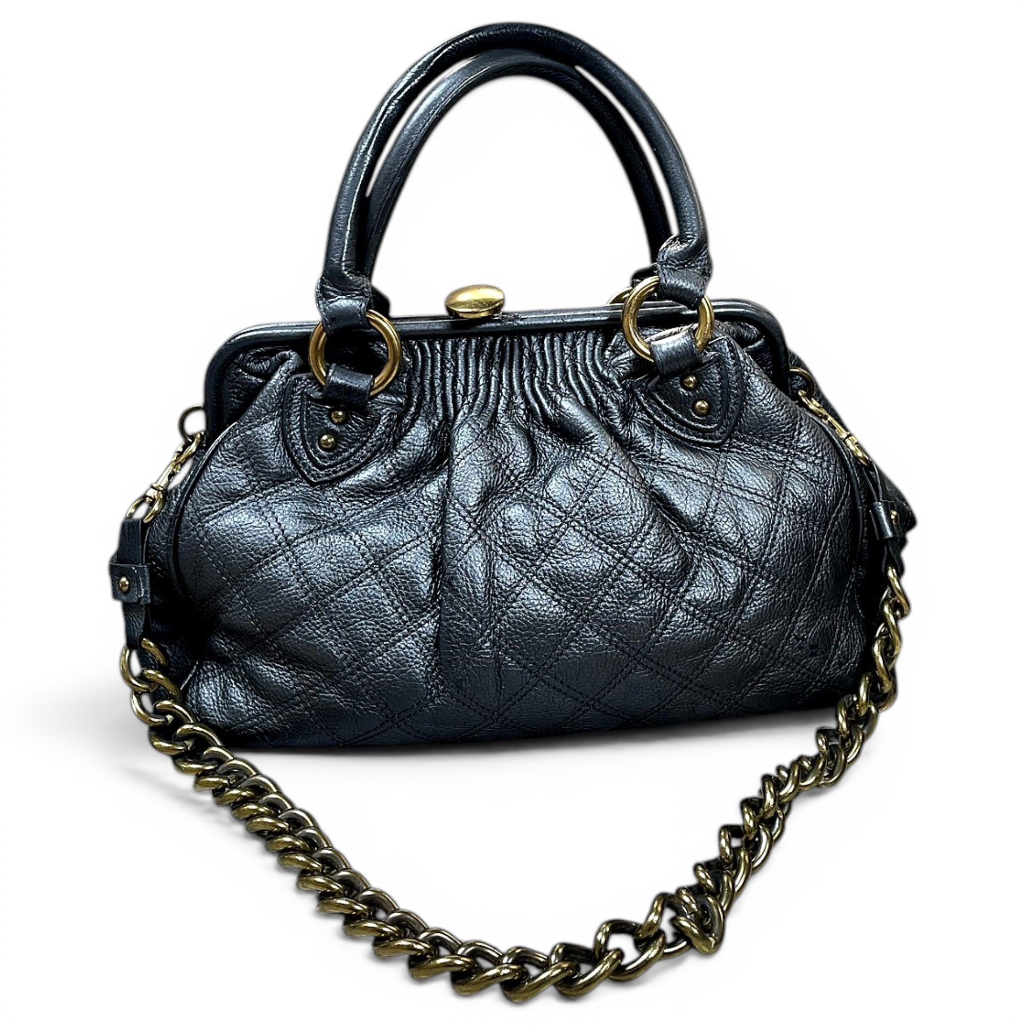 Stam leather handbag