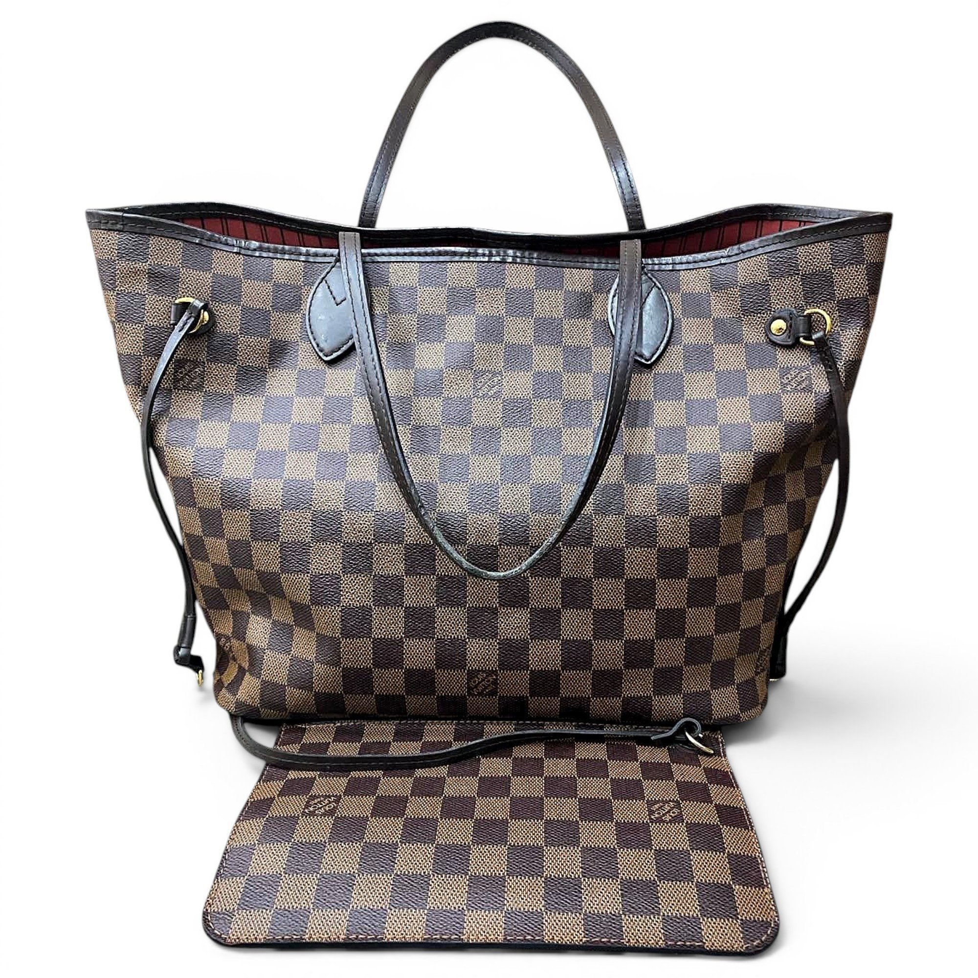 Neverfull leather tote