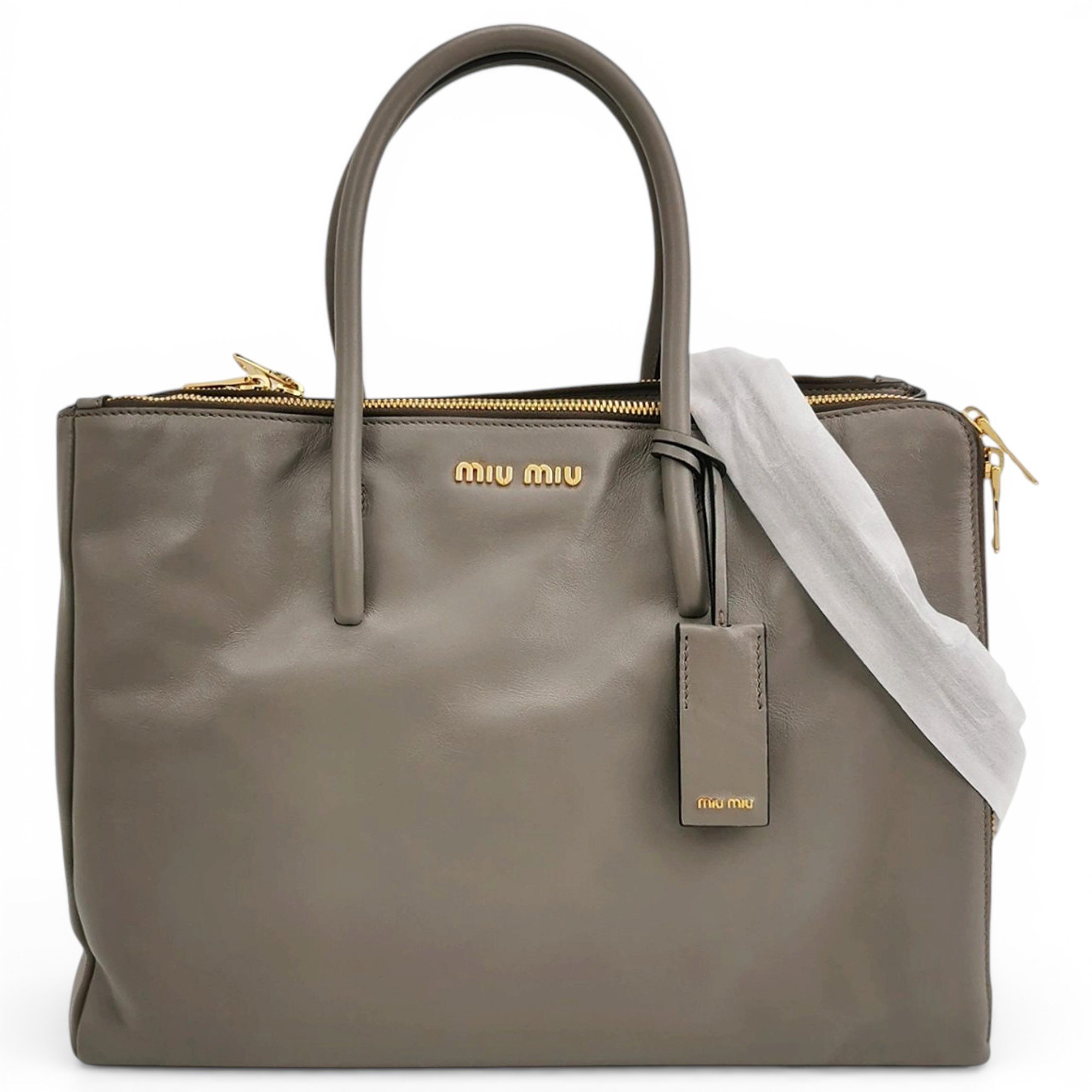 Vitello leather handbag