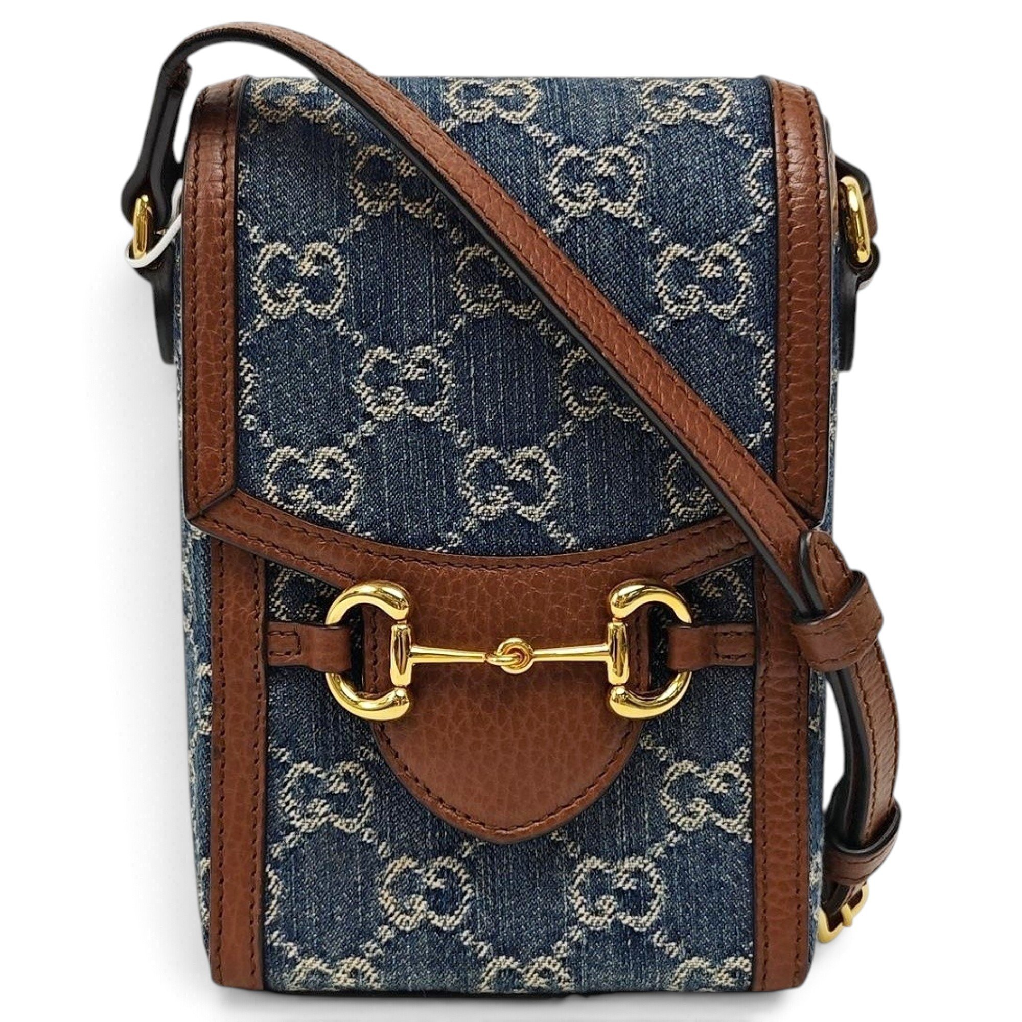 Handle Horsebit 1955 cloth handbag