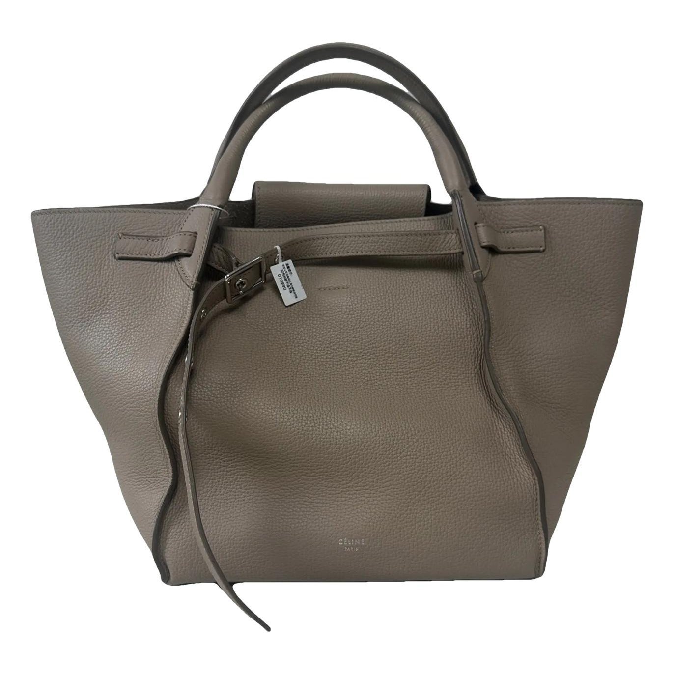 Big Bag leather handbag