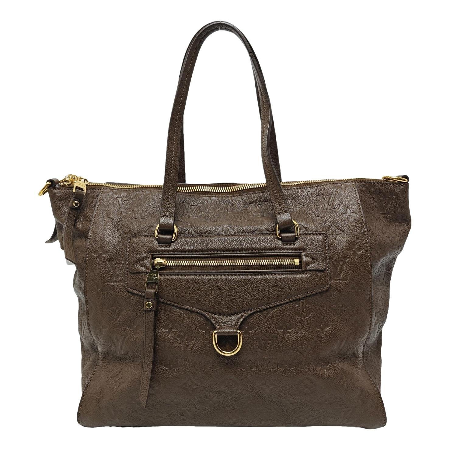 Lumineuse leather handbag