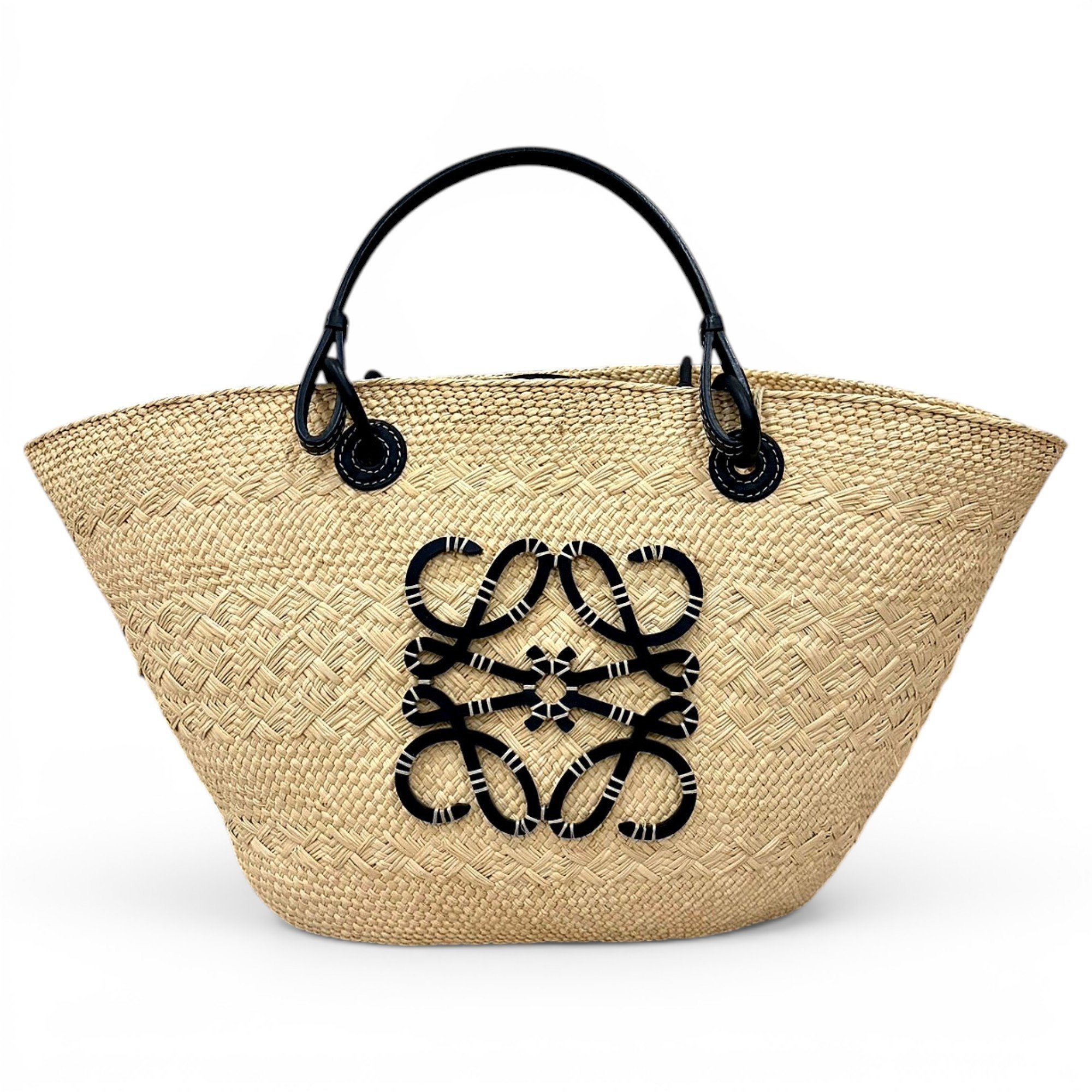 Anagram Basket leather bag