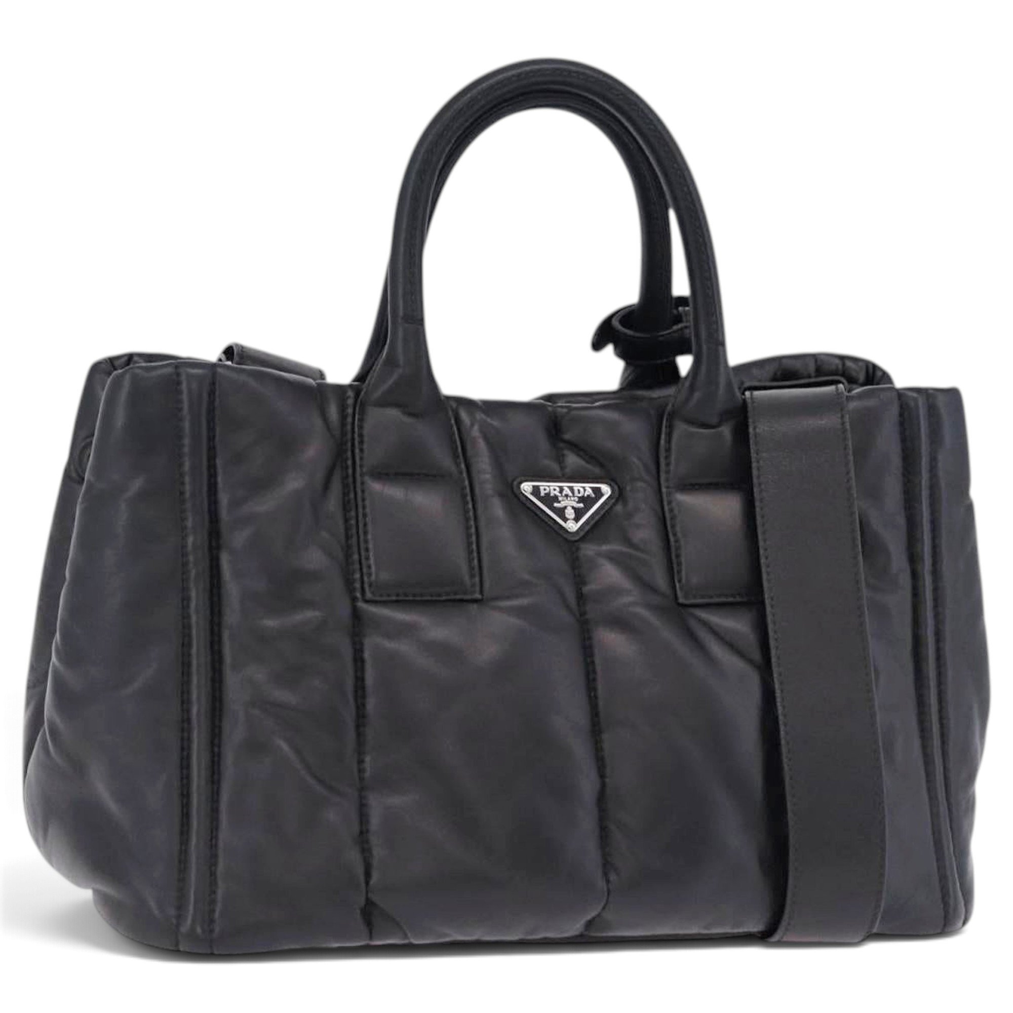 Leather tote