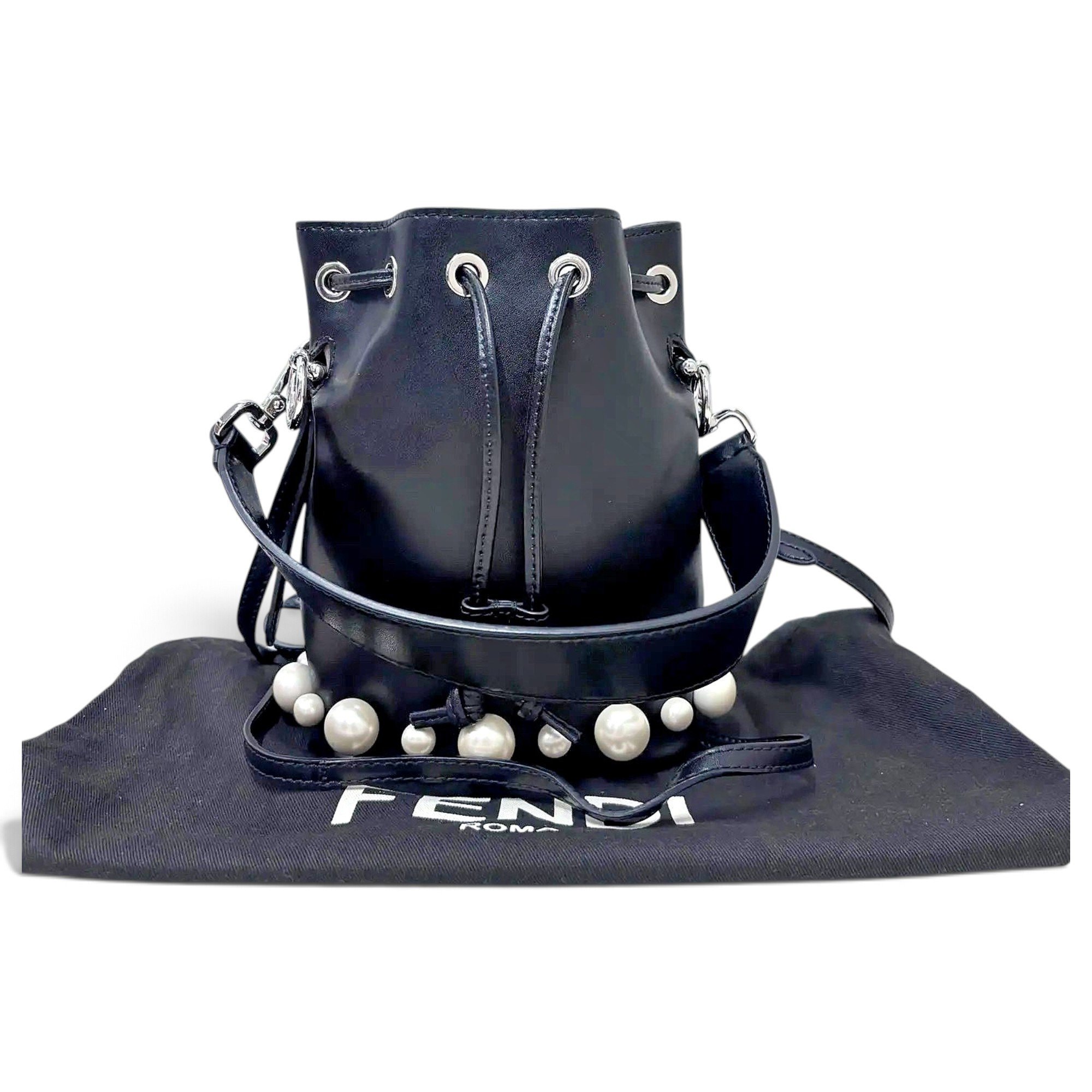 Mon Trésor leather crossbody bag