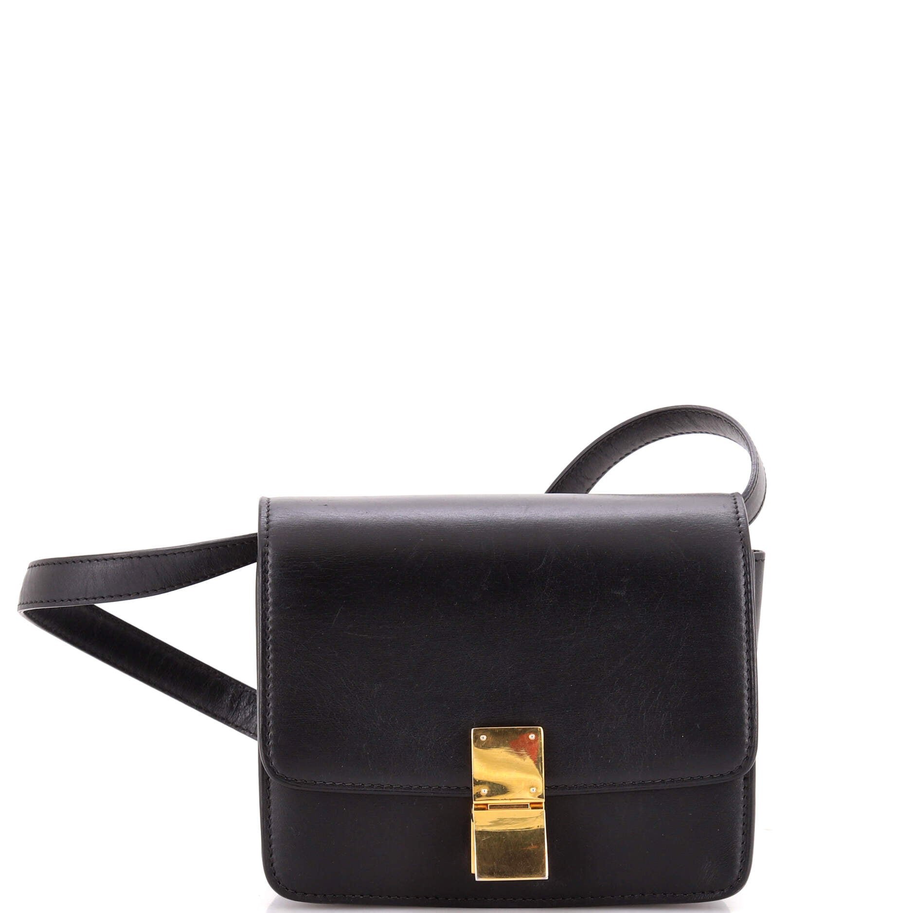 Classic Box Bag Smooth Leather Small