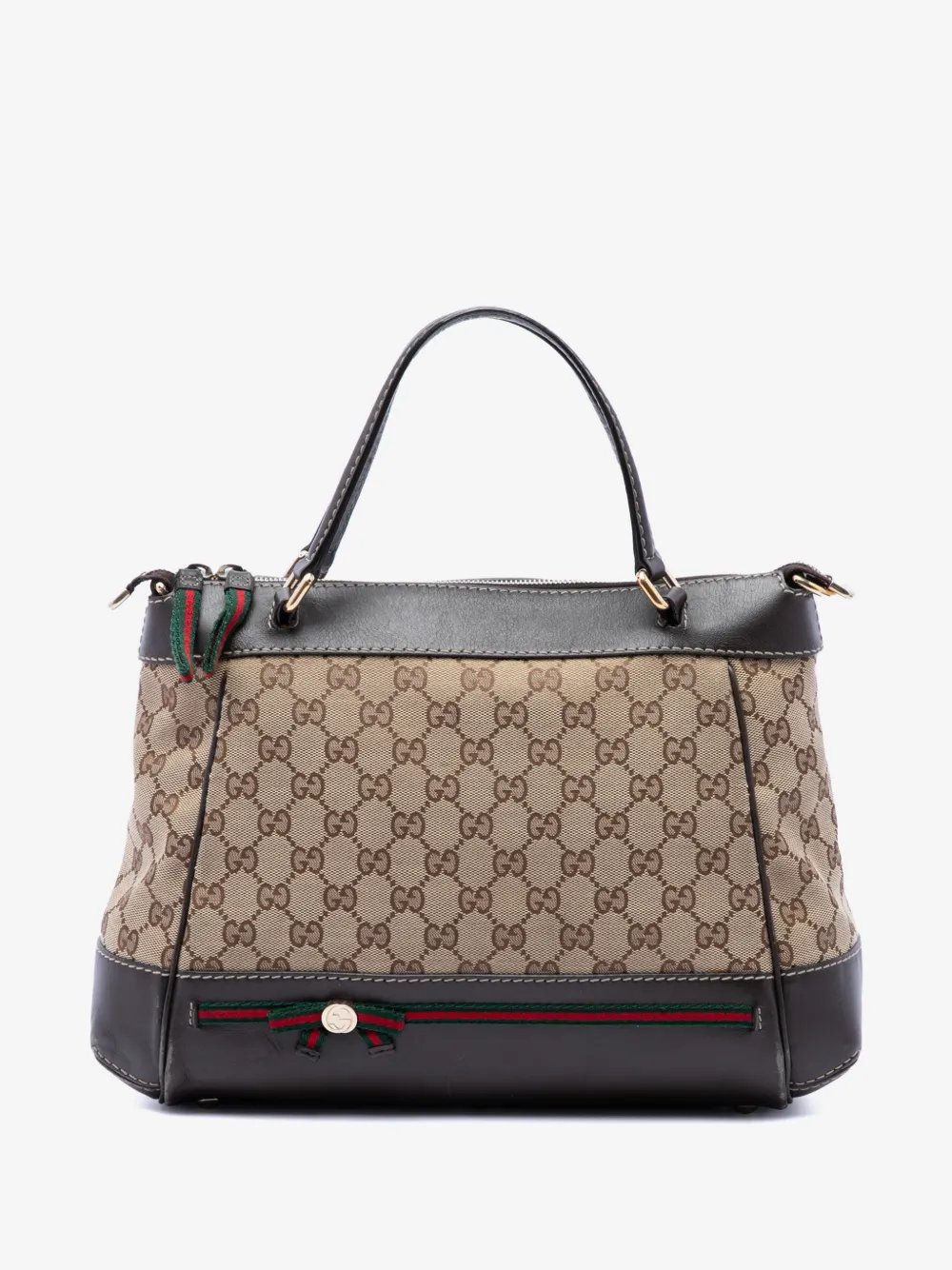 2016-2026 GG Canvas Web Mayfair satchel