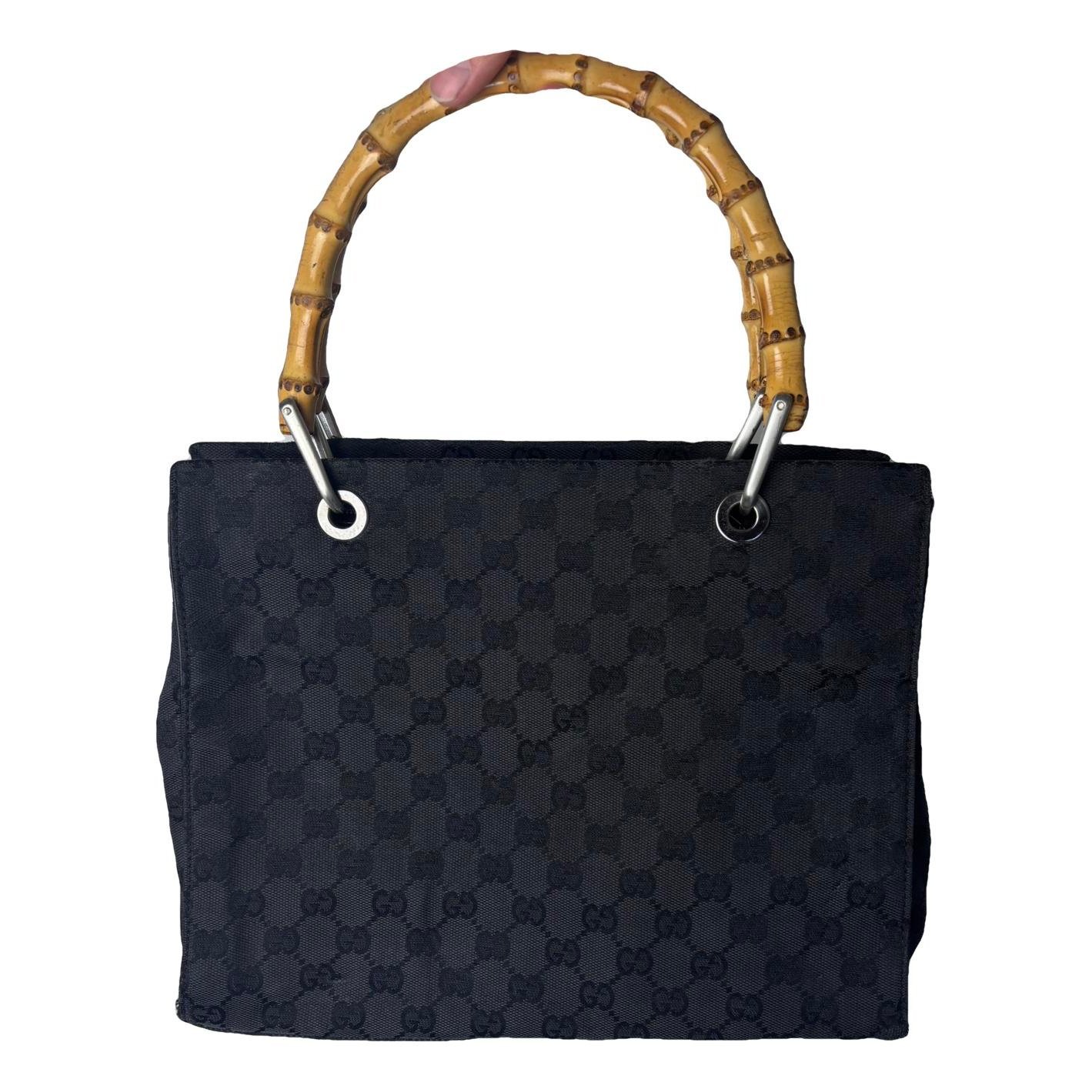 Vintage Bamboo cloth tote