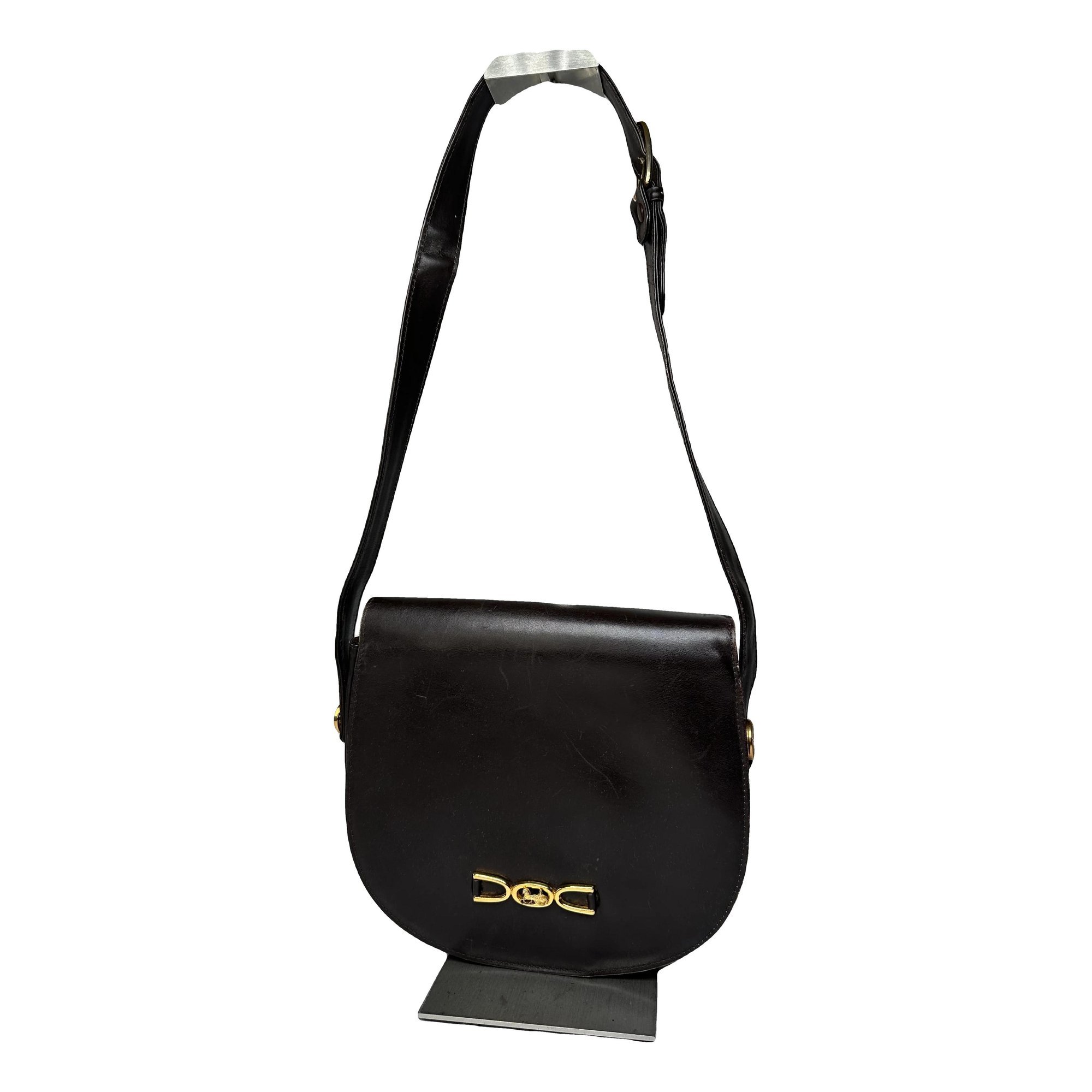 Triomphe leather handbag