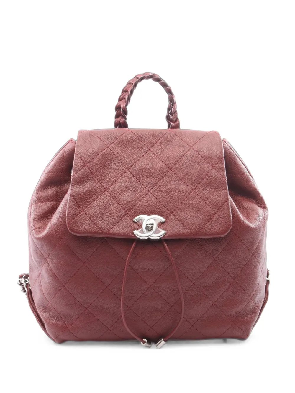 2018 Matelassé leather backpack