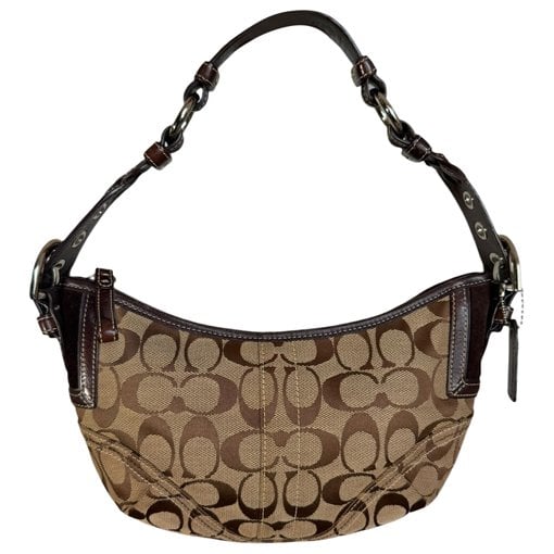 Signature Sufflette cloth handbag