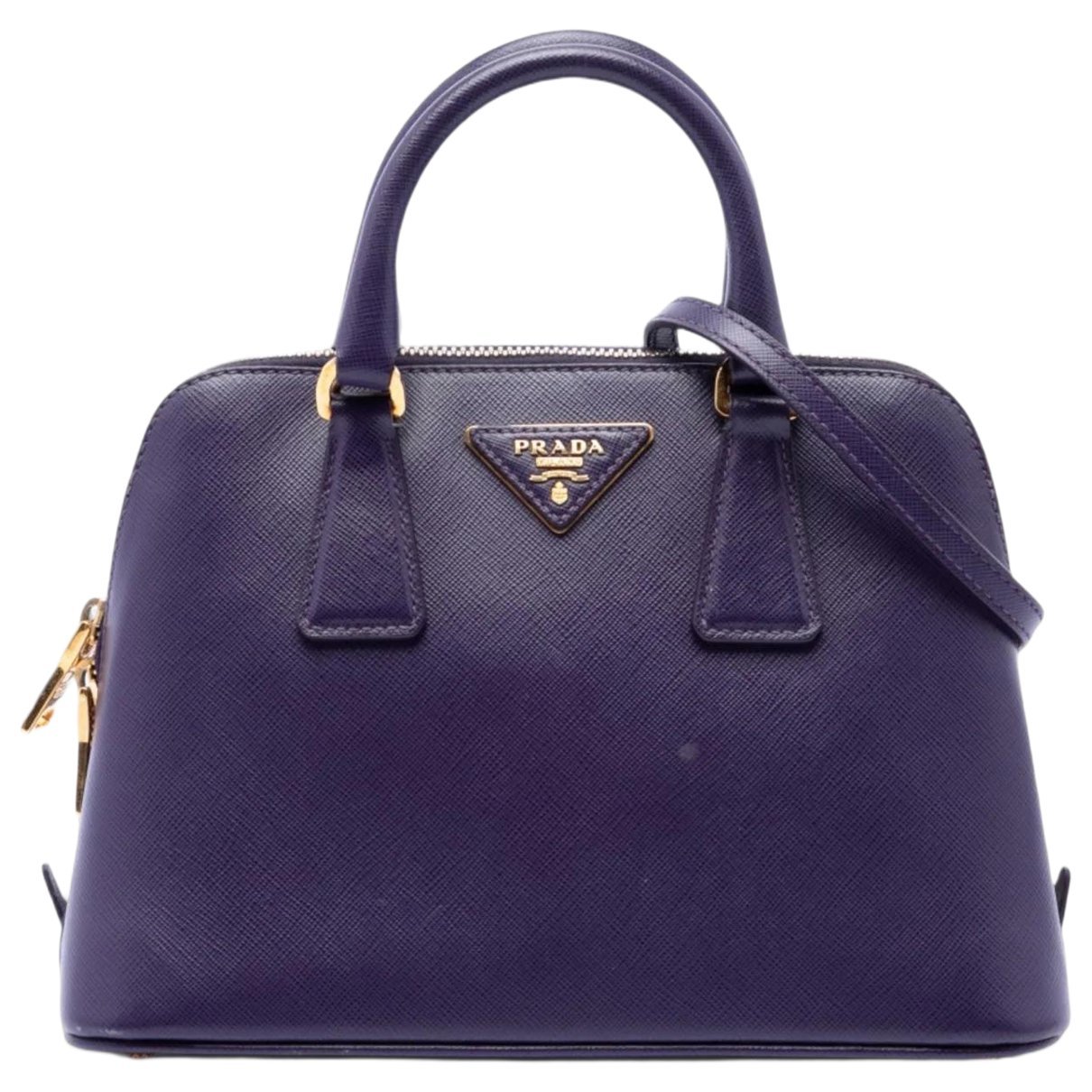 Promenade leather satchel