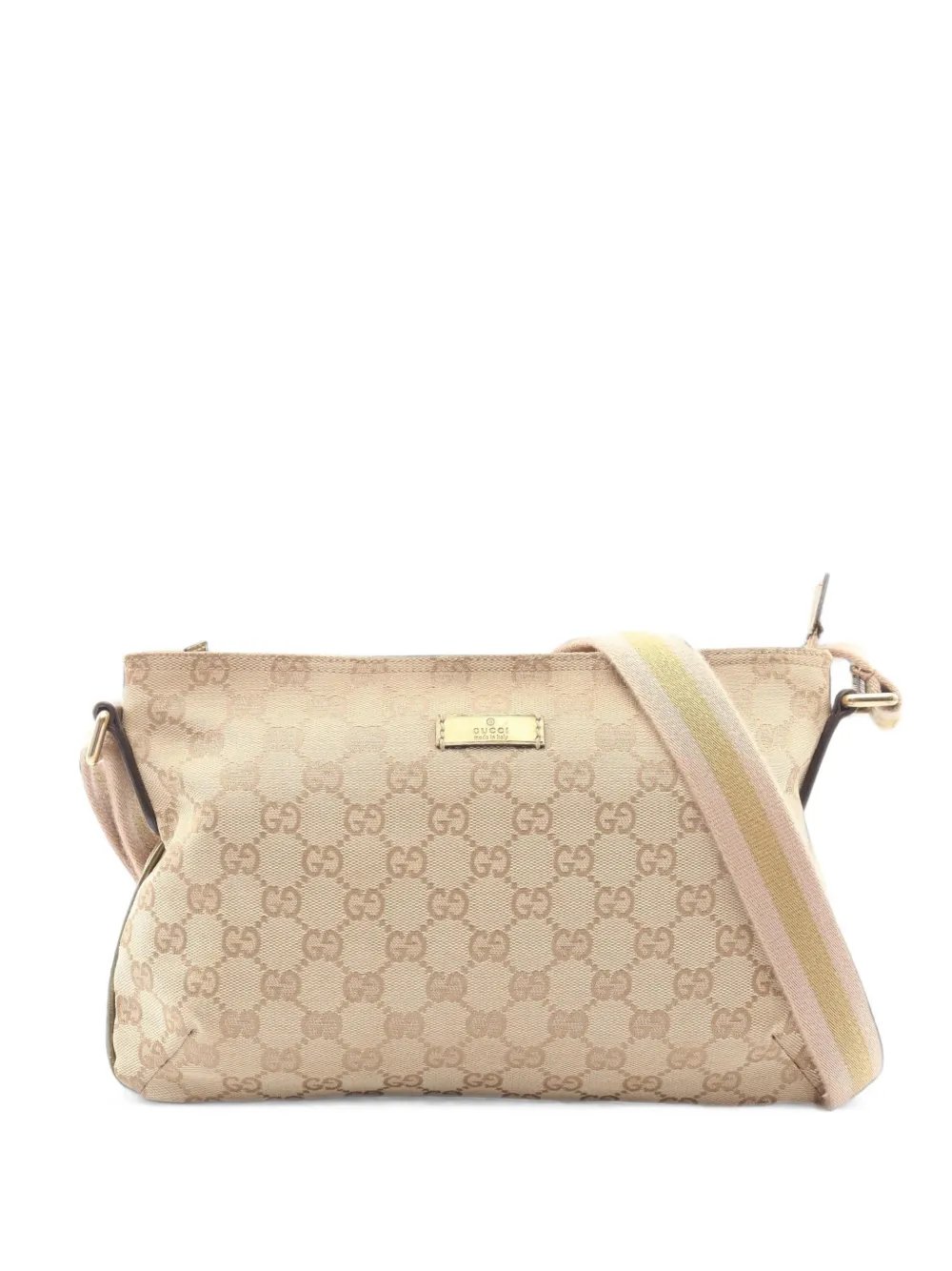 2000s GG canvas shoulder bag